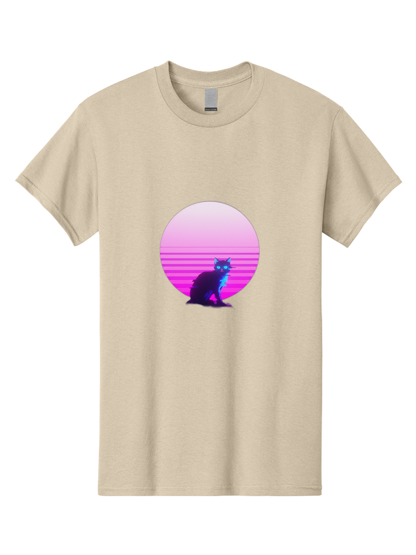 Vaporwave-Cat Men'S Graphic Tee, 100% Cotton, Comfortable Casual Summer Wear, Machine Washable, Vintage Camera, Old Camera, Antique Camera, Black Camera, Classic Photography, Photography Equipment, Nostalgic Device, Film Camera, Camera Art Baj290 14