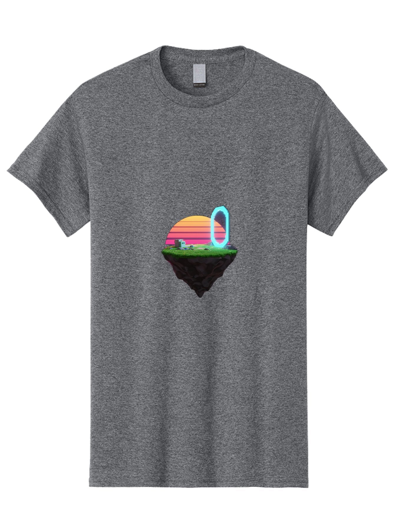 Vaporwave-Island Men'S Graphic Tee, 100% Cotton, Comfortable Casual Summer Wear, Machine Washable, Vintage Camera, Old Camera, Antique Camera, Black Camera, Classic Photography, Photography Equipment, Nostalgic Device, Film Camera, Camera Art Baj291