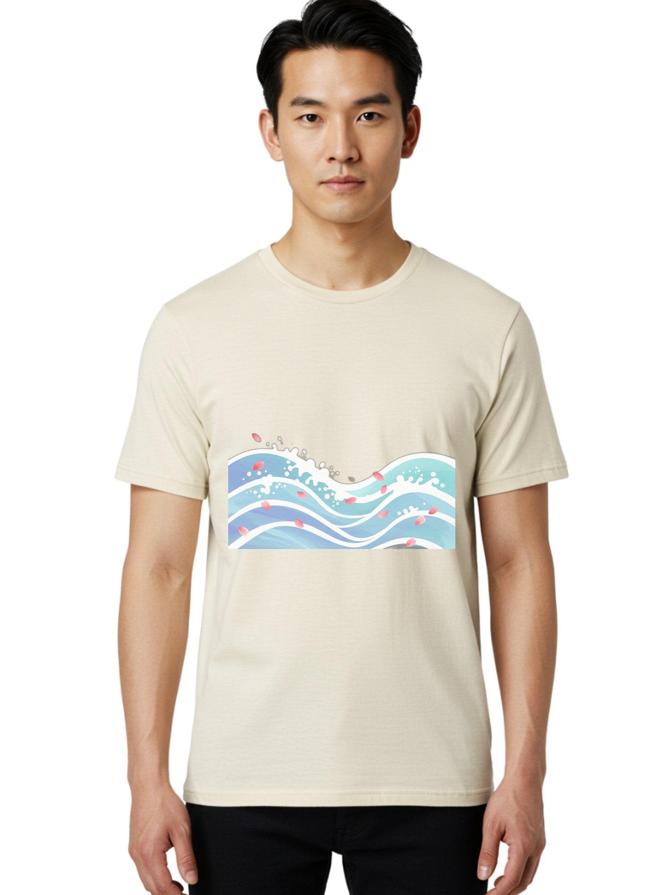 Waves-And-Petals Men'S Graphic Tee, 100% Cotton, Comfortable Casual Summer Wear, Machine Washable, Vintage Camera, Old Camera, Antique Camera, Black Camera, Classic Photography, Photography Equipment, Nostalgic Device, Film Camera, Camera Art Baj297 22