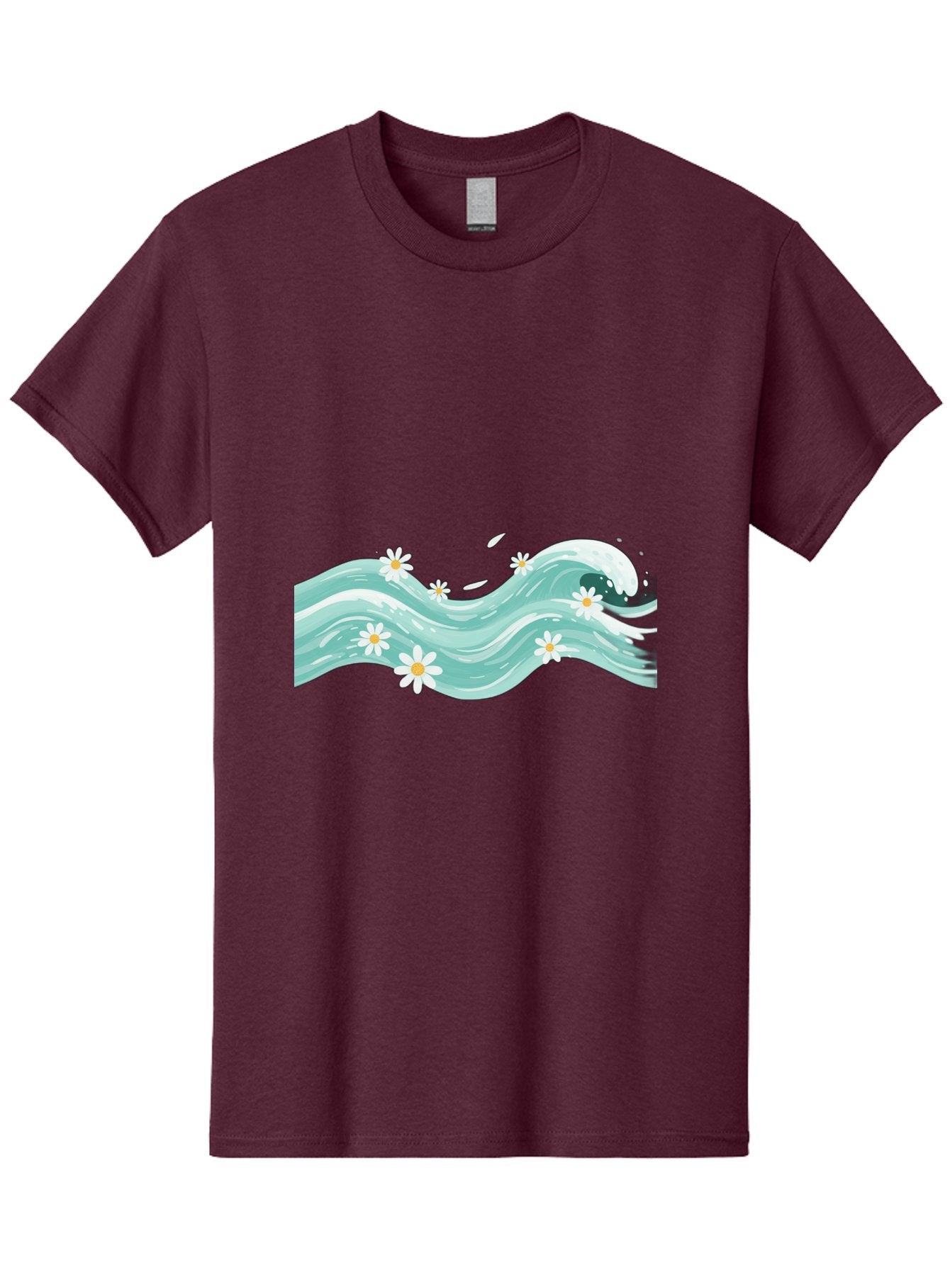 Waves-With-Daisies Men'S Graphic Tee, 100% Cotton, Comfortable Casual Summer Wear, Machine Washable, Vintage Camera, Old Camera, Antique Camera, Black Camera, Classic Photography, Photography Equipment, Nostalgic Device, Film Camera, Baj298 10