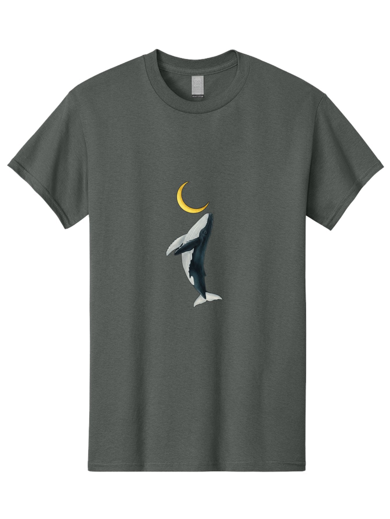 Whale-And-Crescent-Moon Men'S Graphic Tee, 100% Cotton, Comfortable Casual Summer Wear, Machine Washable, Vintage Camera, Old Camera, Antique Camera, Black Camera, Classic Photography, Photography Equipment, Nostalgic Device, Film Camera, Baj300 3