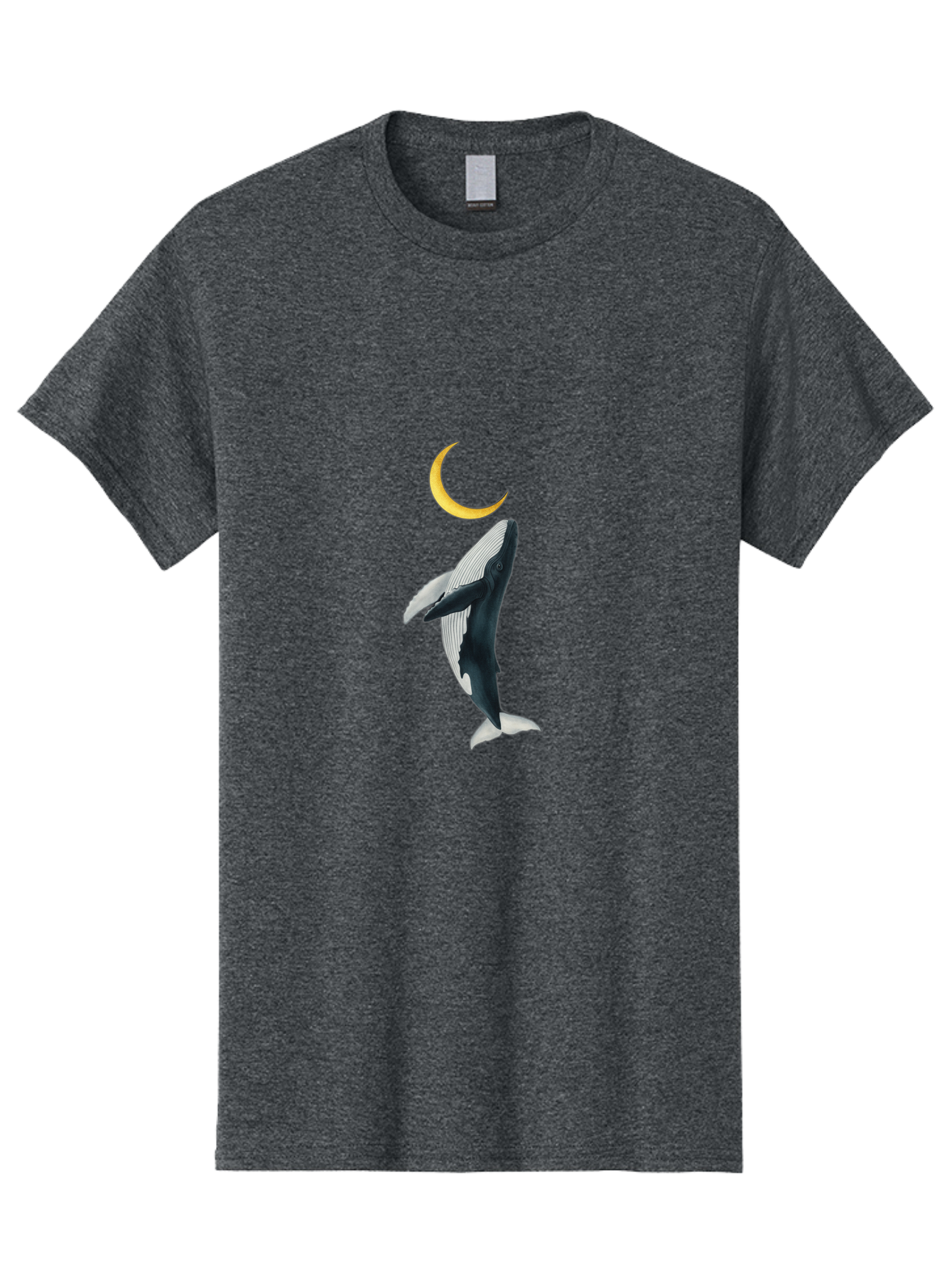 Whale-And-Crescent-Moon Men'S Graphic Tee, 100% Cotton, Comfortable Casual Summer Wear, Machine Washable, Vintage Camera, Old Camera, Antique Camera, Black Camera, Classic Photography, Photography Equipment, Nostalgic Device, Film Camera, Baj300 12