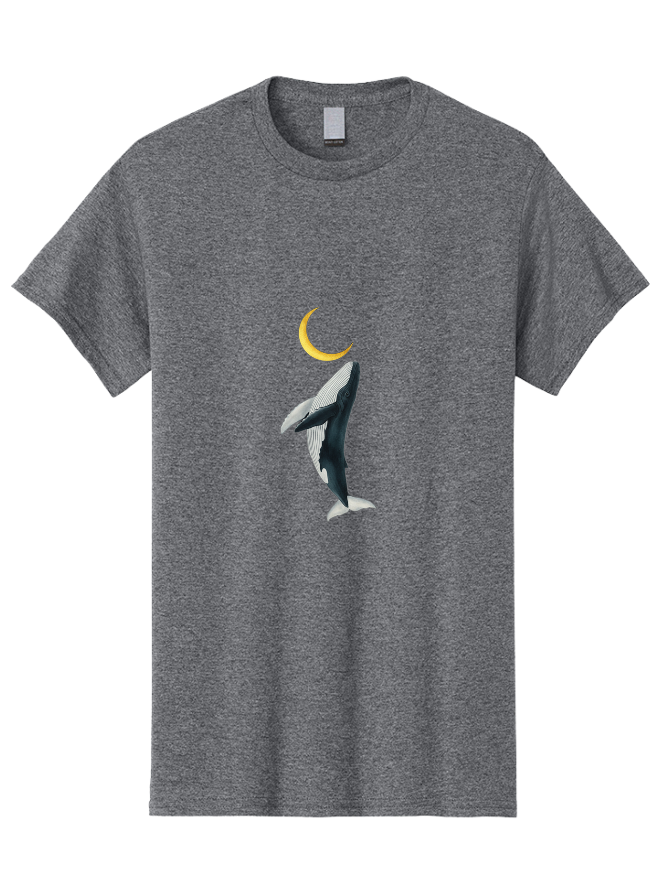 Whale-And-Crescent-Moon Men'S Graphic Tee, 100% Cotton, Comfortable Casual Summer Wear, Machine Washable, Vintage Camera, Old Camera, Antique Camera, Black Camera, Classic Photography, Photography Equipment, Nostalgic Device, Film Camera, Baj300 7