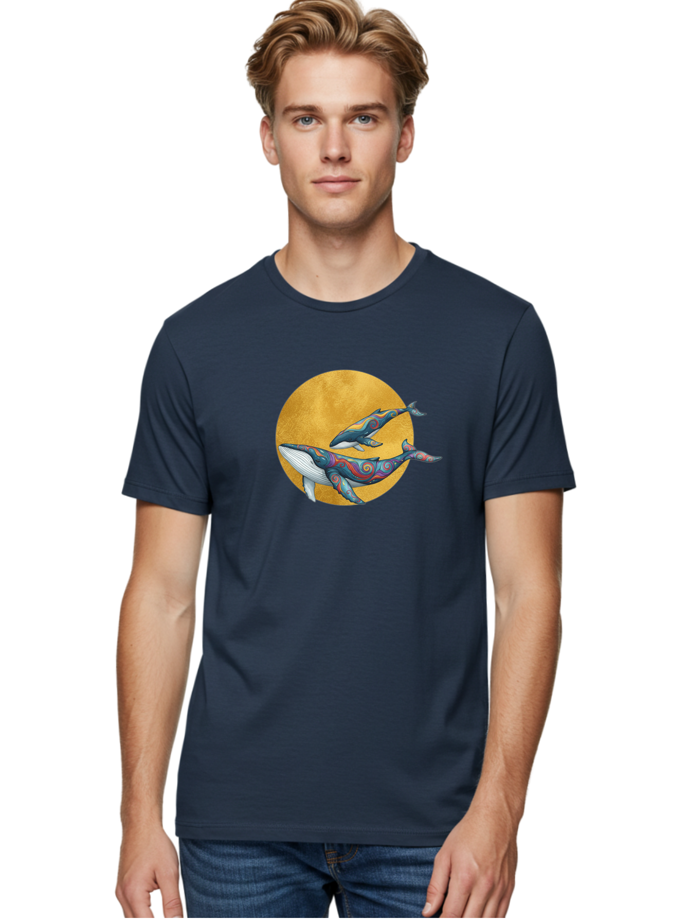 Whales-1 Men'S Graphic Tee, 100% Cotton, Comfortable Casual Summer Wear, Machine Washable, Vintage Camera, Old Camera, Antique Camera, Black Camera, Classic Photography, Photography Equipment, Nostalgic Device, Film Camera, Camera Art Baj302 19