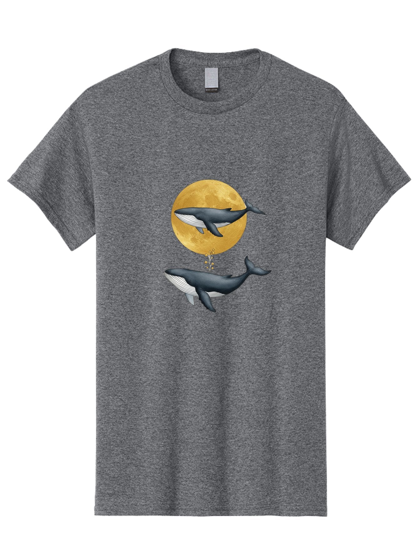Whales-And-Moon-1 Men'S Graphic Tee, 100% Cotton, Comfortable Casual Summer Wear, Machine Washable, Vintage Camera, Old Camera, Antique Camera, Black Camera, Classic Photography, Photography Equipment, Nostalgic Device, Film Camera, Camera Art Baj303 10