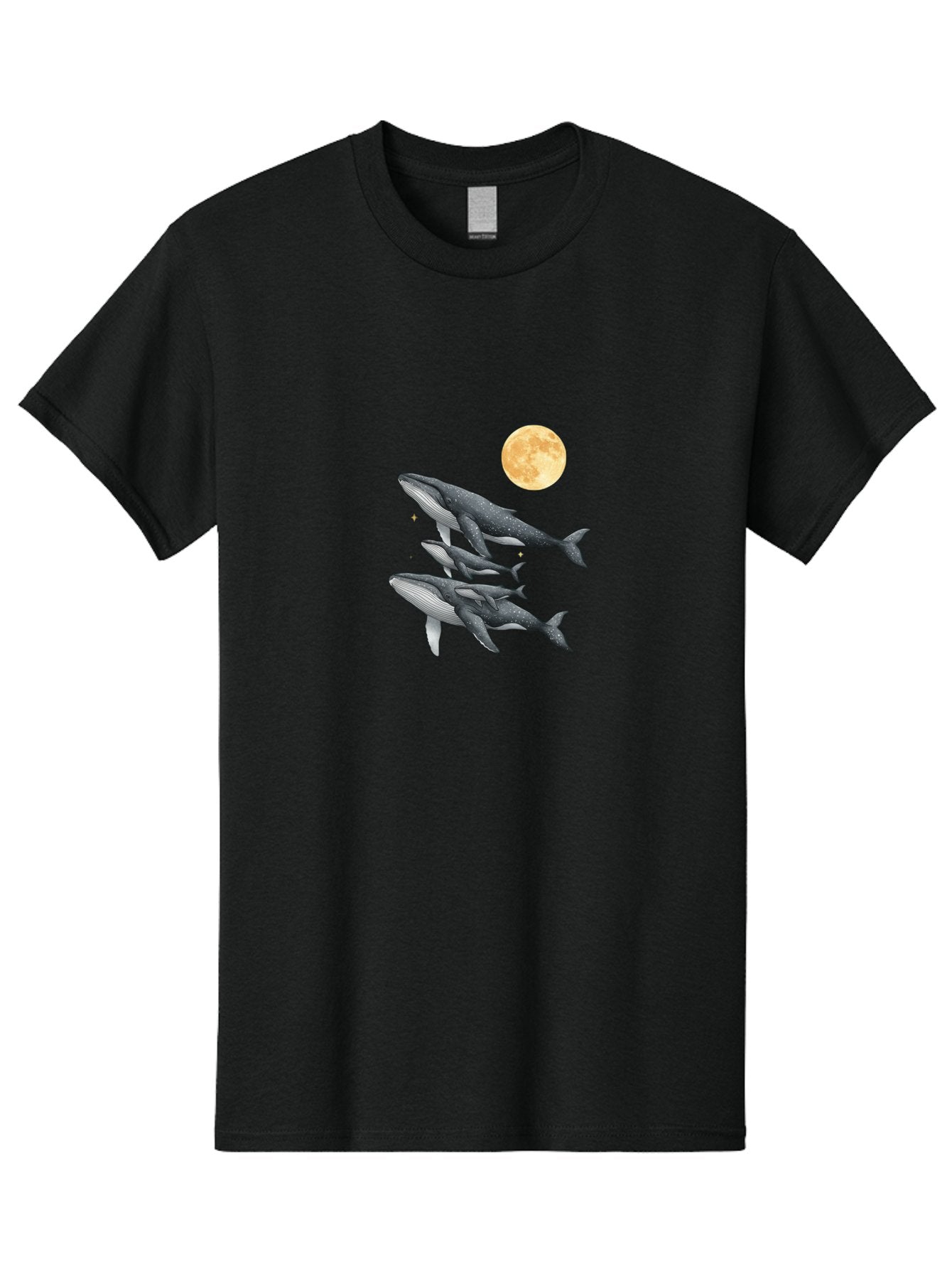 Whales-Under-Full-Moon Men'S Graphic Tee, 100% Cotton, Comfortable Casual Summer Wear, Machine Washable, Vintage Camera, Old Camera, Antique Camera, Black Camera, Classic Photography, Photography Equipment, Nostalgic Device, Film Camera, Baj306 14