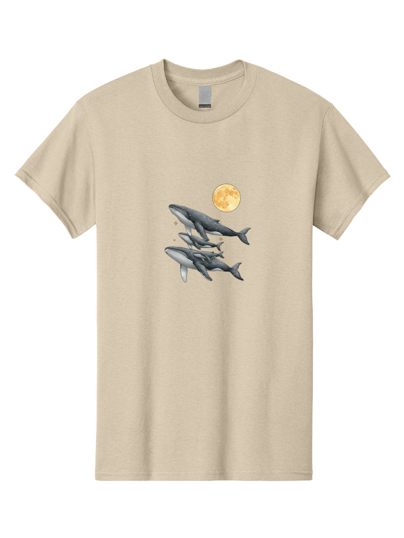 Whales-Under-Full-Moon Men'S Graphic Tee, 100% Cotton, Comfortable Casual Summer Wear, Machine Washable, Vintage Camera, Old Camera, Antique Camera, Black Camera, Classic Photography, Photography Equipment, Nostalgic Device, Film Camera, Baj306 8