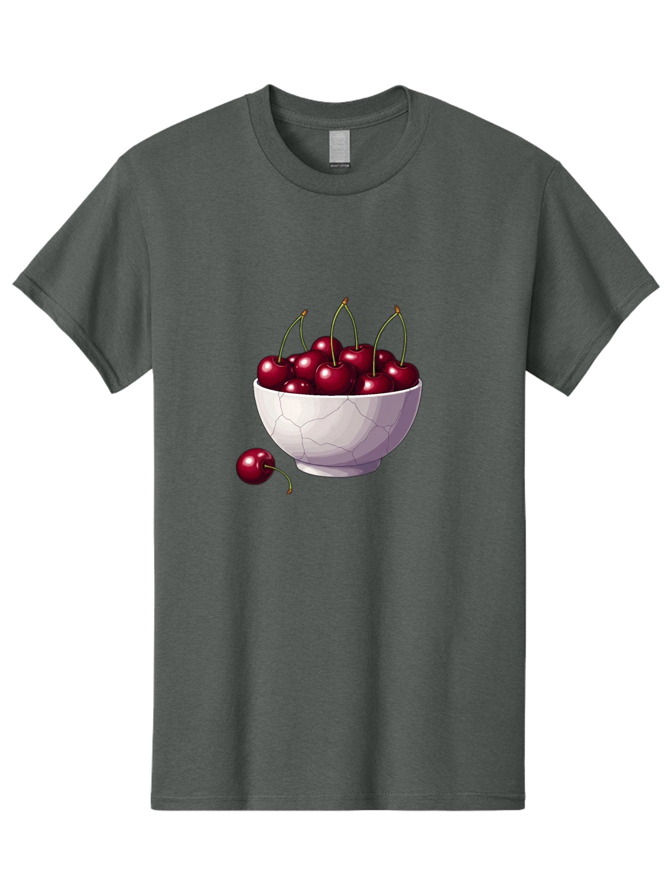 White-Bowl-Of-Cherries Men'S Graphic Tee, 100% Cotton, Comfortable Casual Summer Wear, Machine Washable, Vintage Camera, Old Camera, Antique Camera, Black Camera, Classic Photography, Photography Equipment, Nostalgic Device, Film Camera, Baj308 12