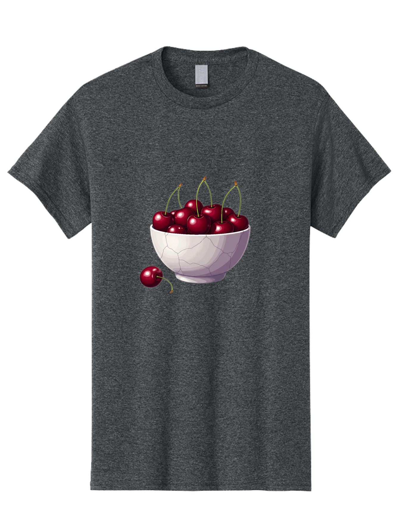 White-Bowl-Of-Cherries Men'S Graphic Tee, 100% Cotton, Comfortable Casual Summer Wear, Machine Washable, Vintage Camera, Old Camera, Antique Camera, Black Camera, Classic Photography, Photography Equipment, Nostalgic Device, Film Camera, Baj308 14