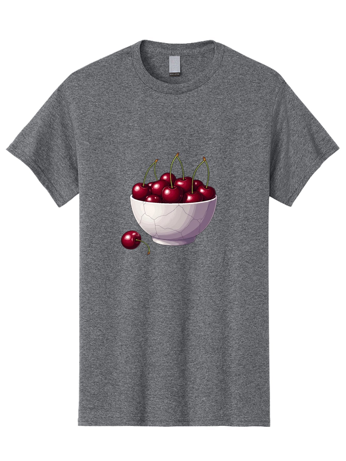 White-Bowl-Of-Cherries Men'S Graphic Tee, 100% Cotton, Comfortable Casual Summer Wear, Machine Washable, Vintage Camera, Old Camera, Antique Camera, Black Camera, Classic Photography, Photography Equipment, Nostalgic Device, Film Camera, Baj308 9