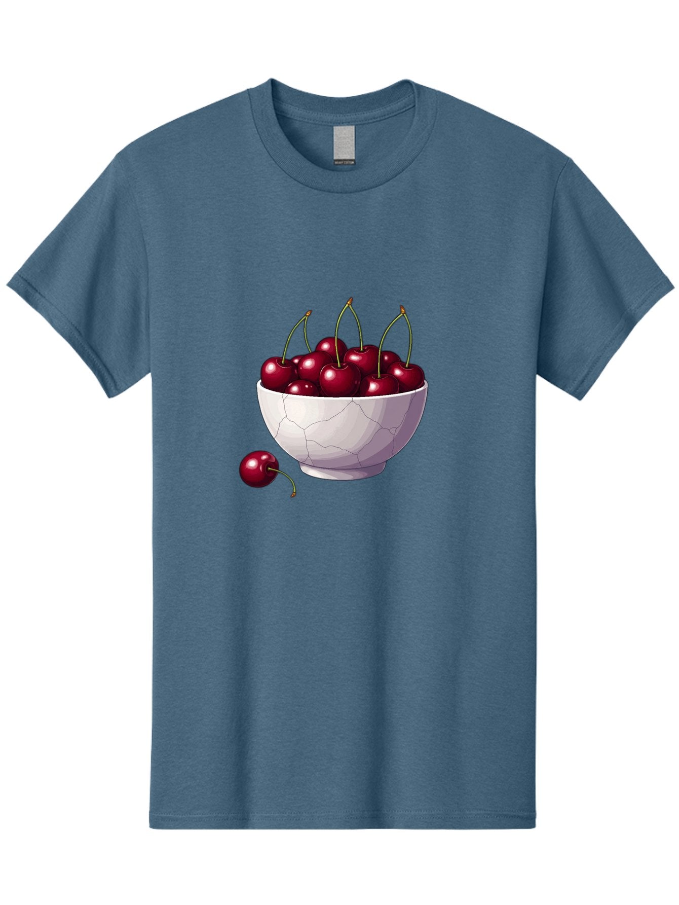White-Bowl-Of-Cherries Men'S Graphic Tee, 100% Cotton, Comfortable Casual Summer Wear, Machine Washable, Vintage Camera, Old Camera, Antique Camera, Black Camera, Classic Photography, Photography Equipment, Nostalgic Device, Film Camera, Baj308 13