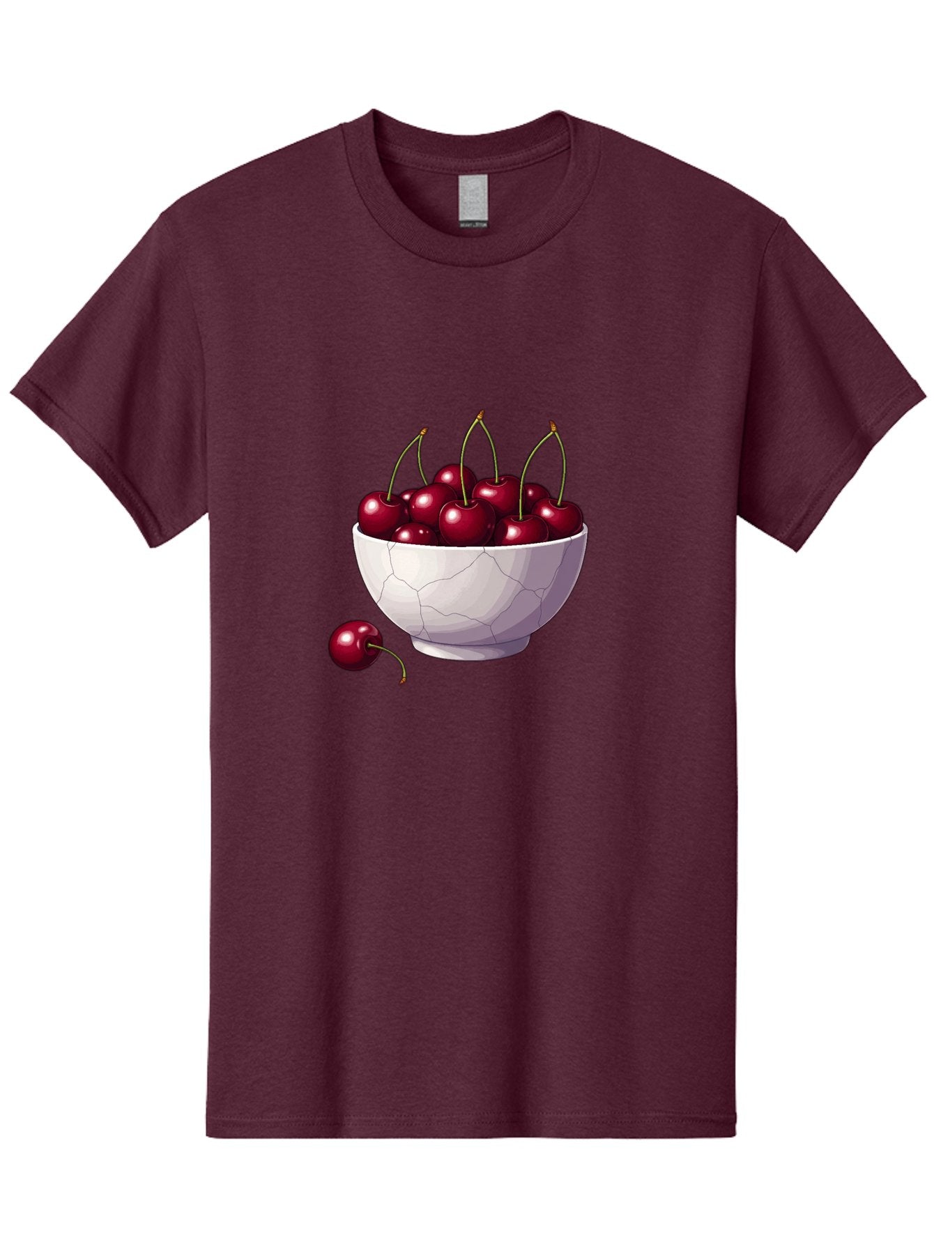 White-Bowl-Of-Cherries Men'S Graphic Tee, 100% Cotton, Comfortable Casual Summer Wear, Machine Washable, Vintage Camera, Old Camera, Antique Camera, Black Camera, Classic Photography, Photography Equipment, Nostalgic Device, Film Camera, Baj308 3