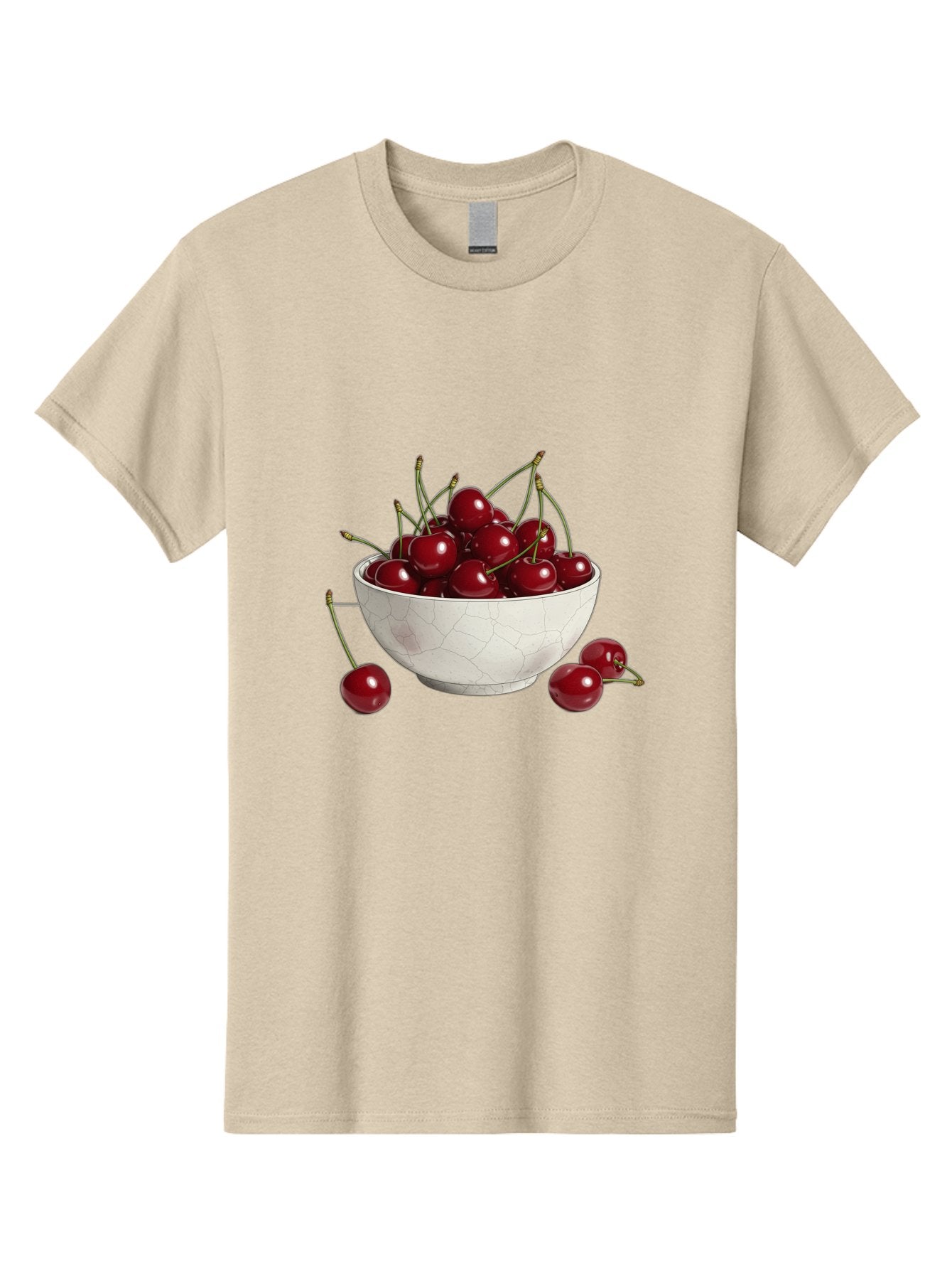 White-Bowl-With-Cherries Men'S Graphic Tee, 100% Cotton, Comfortable Casual Summer Wear, Machine Washable, Vintage Camera, Old Camera, Antique Camera, Black Camera, Classic Photography, Photography Equipment, Nostalgic Device, Film Camera, Baj309