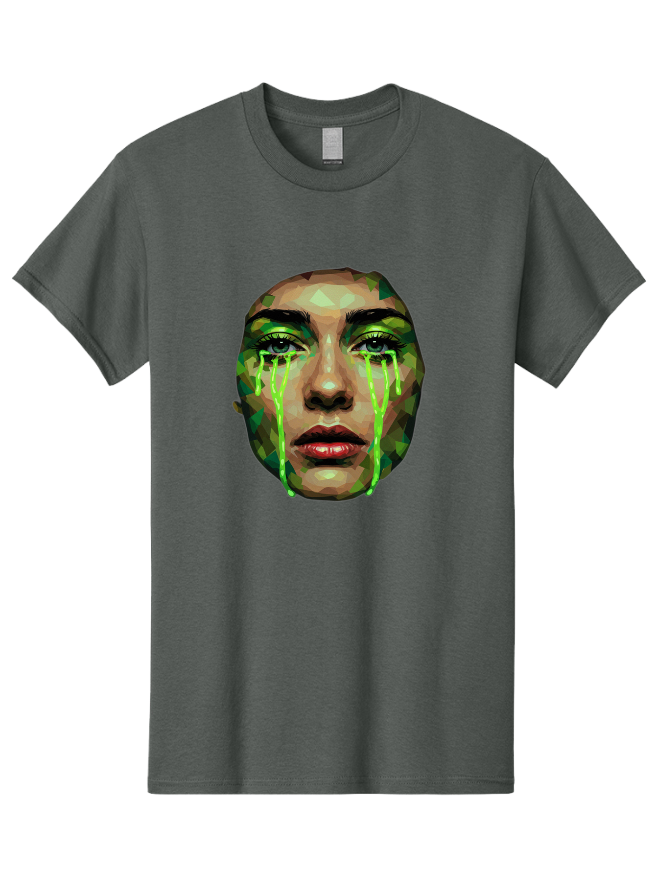 Woman-Crying-Green-Tears Men'S Graphic Tee, 100% Cotton, Comfortable Casual Summer Wear, Machine Washable, Vintage Camera, Old Camera, Antique Camera, Black Camera, Classic Photography, Photography Equipment, Nostalgic Device, Film Camera, Baj315 9
