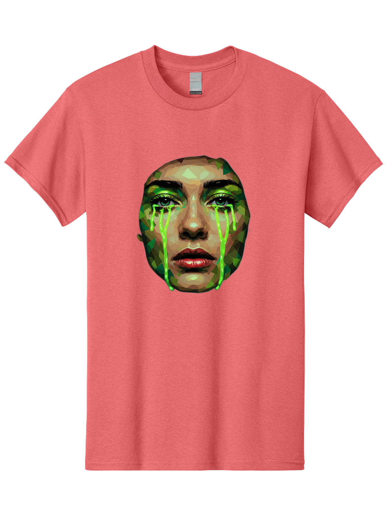 Woman-Crying-Green-Tears Men'S Graphic Tee, 100% Cotton, Comfortable Casual Summer Wear, Machine Washable, Vintage Camera, Old Camera, Antique Camera, Black Camera, Classic Photography, Photography Equipment, Nostalgic Device, Film Camera, Baj315 7