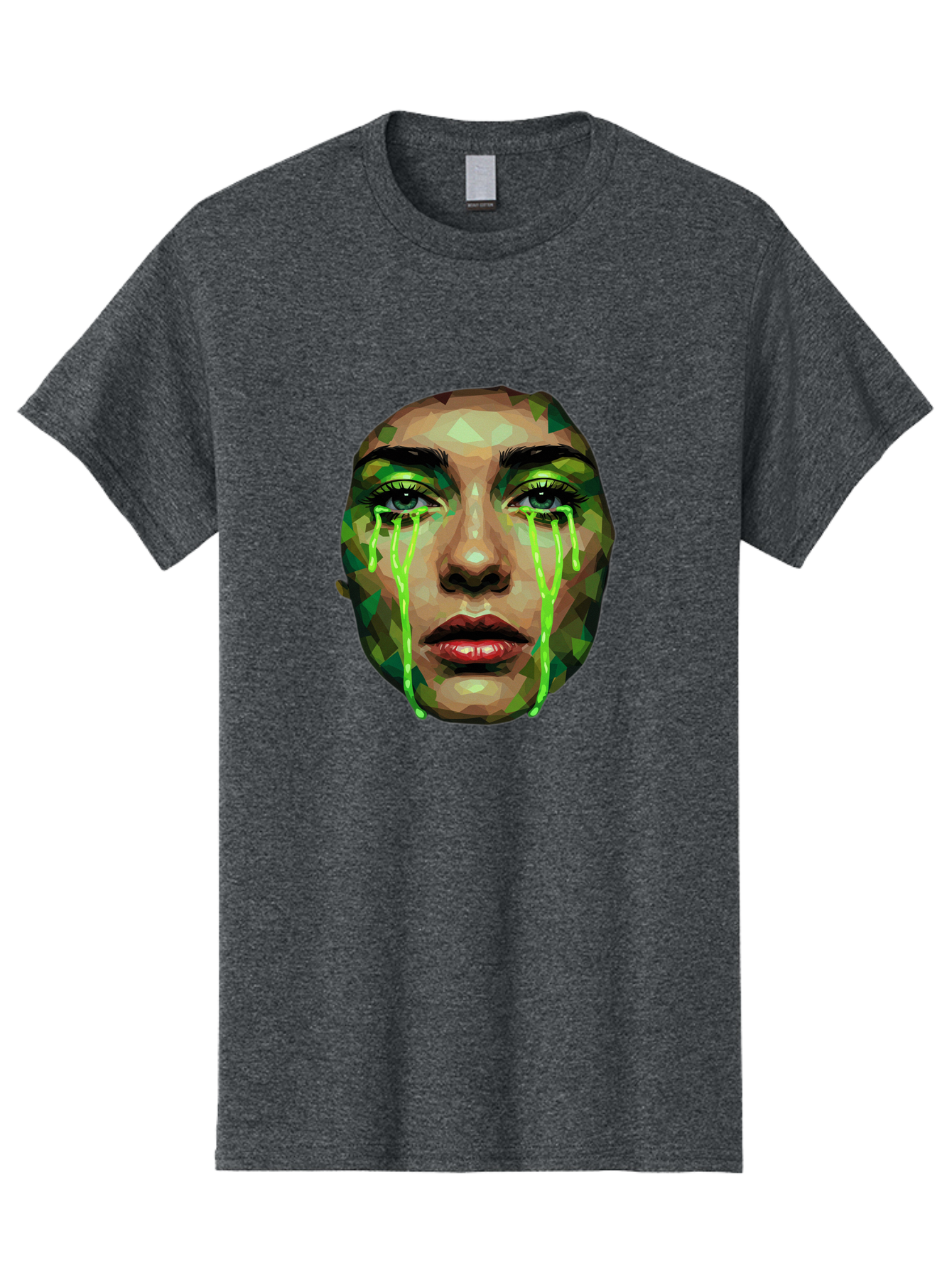 Woman-Crying-Green-Tears Men'S Graphic Tee, 100% Cotton, Comfortable Casual Summer Wear, Machine Washable, Vintage Camera, Old Camera, Antique Camera, Black Camera, Classic Photography, Photography Equipment, Nostalgic Device, Film Camera, Baj315 5