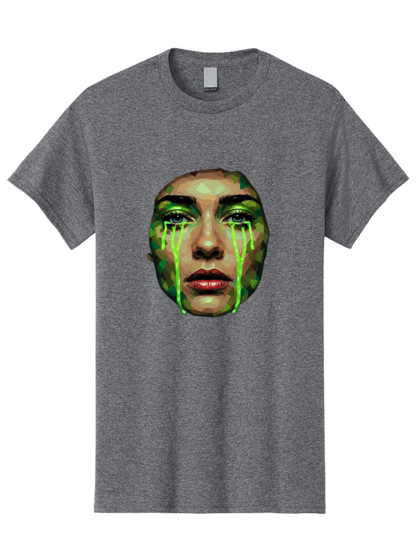Woman-Crying-Green-Tears Men'S Graphic Tee, 100% Cotton, Comfortable Casual Summer Wear, Machine Washable, Vintage Camera, Old Camera, Antique Camera, Black Camera, Classic Photography, Photography Equipment, Nostalgic Device, Film Camera, Baj315 4