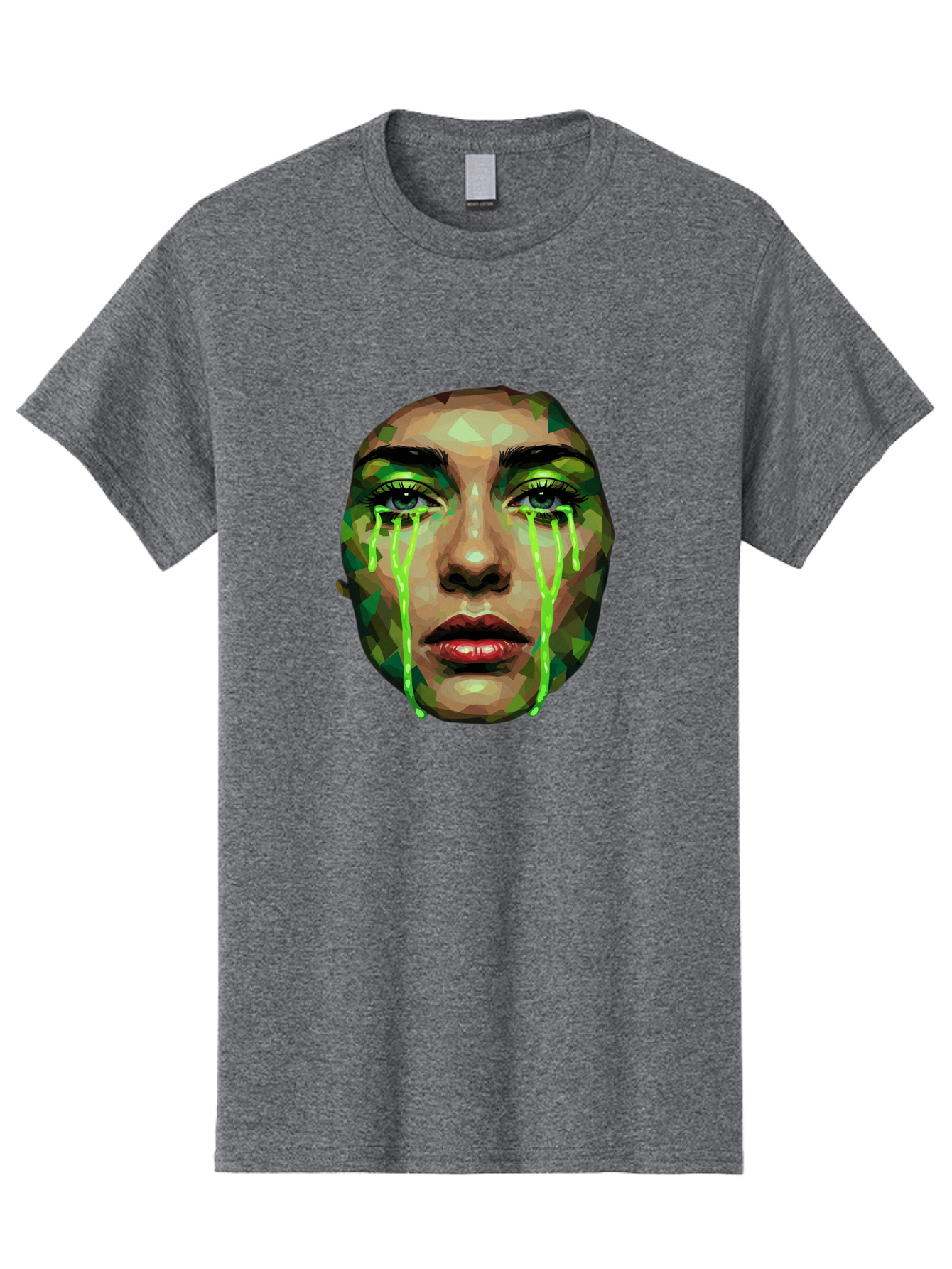Woman-Crying-Green-Tears Men'S Graphic Tee, 100% Cotton, Comfortable Casual Summer Wear, Machine Washable, Vintage Camera, Old Camera, Antique Camera, Black Camera, Classic Photography, Photography Equipment, Nostalgic Device, Film Camera, Baj315 12