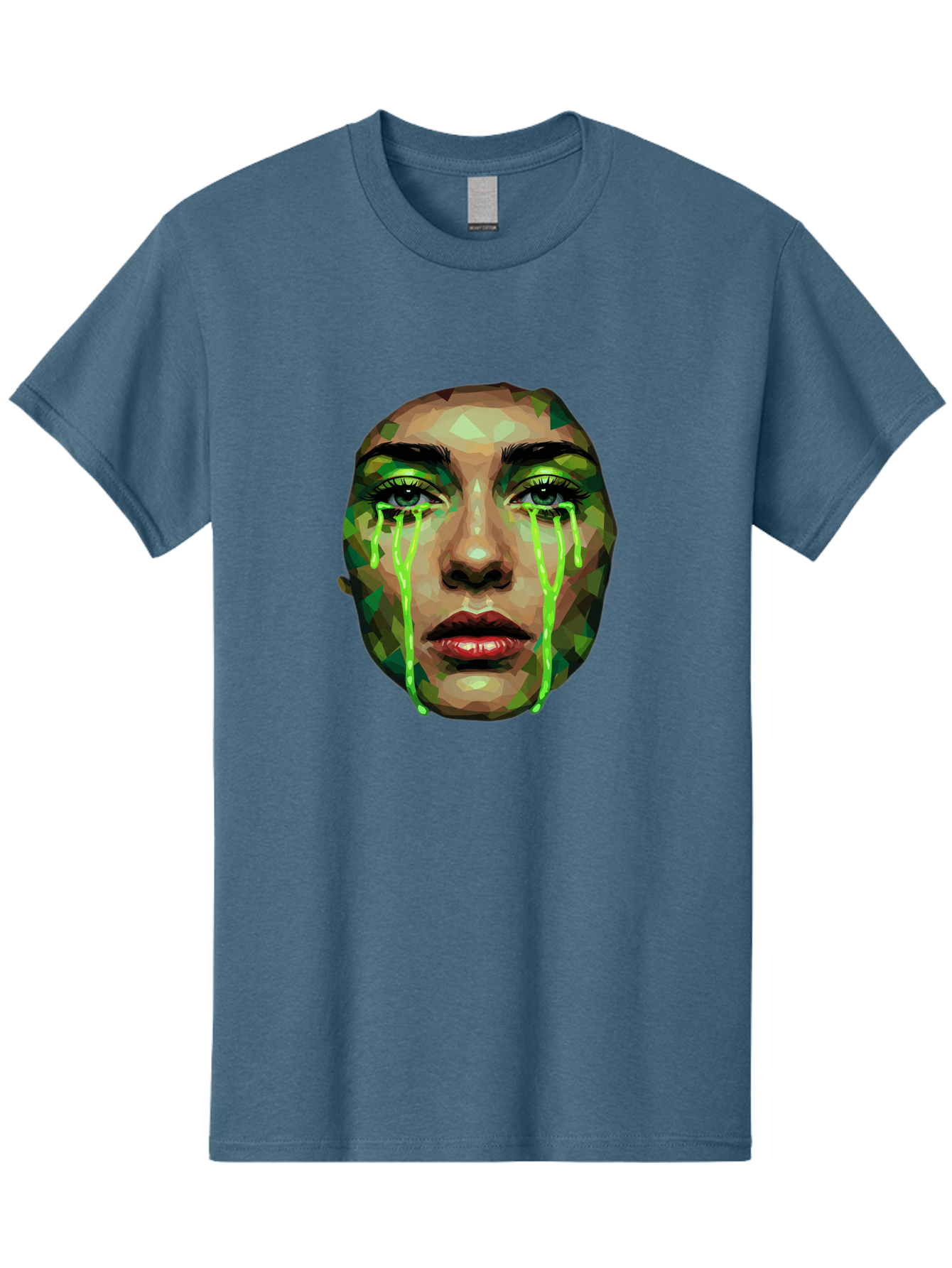 Woman-Crying-Green-Tears Men'S Graphic Tee, 100% Cotton, Comfortable Casual Summer Wear, Machine Washable, Vintage Camera, Old Camera, Antique Camera, Black Camera, Classic Photography, Photography Equipment, Nostalgic Device, Film Camera, Baj315 11