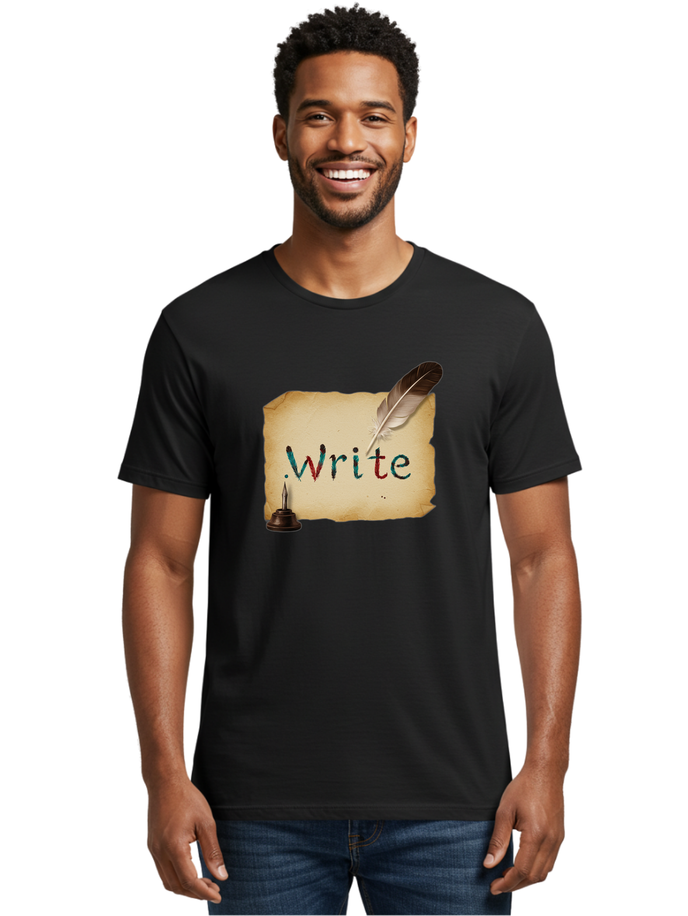 Write Men'S Graphic Tee, 100% Cotton, Comfortable Casual Summer Wear, Machine Washable, Vintage Camera, Old Camera, Antique Camera, Black Camera, Classic Photography, Photography Equipment, Nostalgic Device, Film Camera, Camera Art Baj316 23