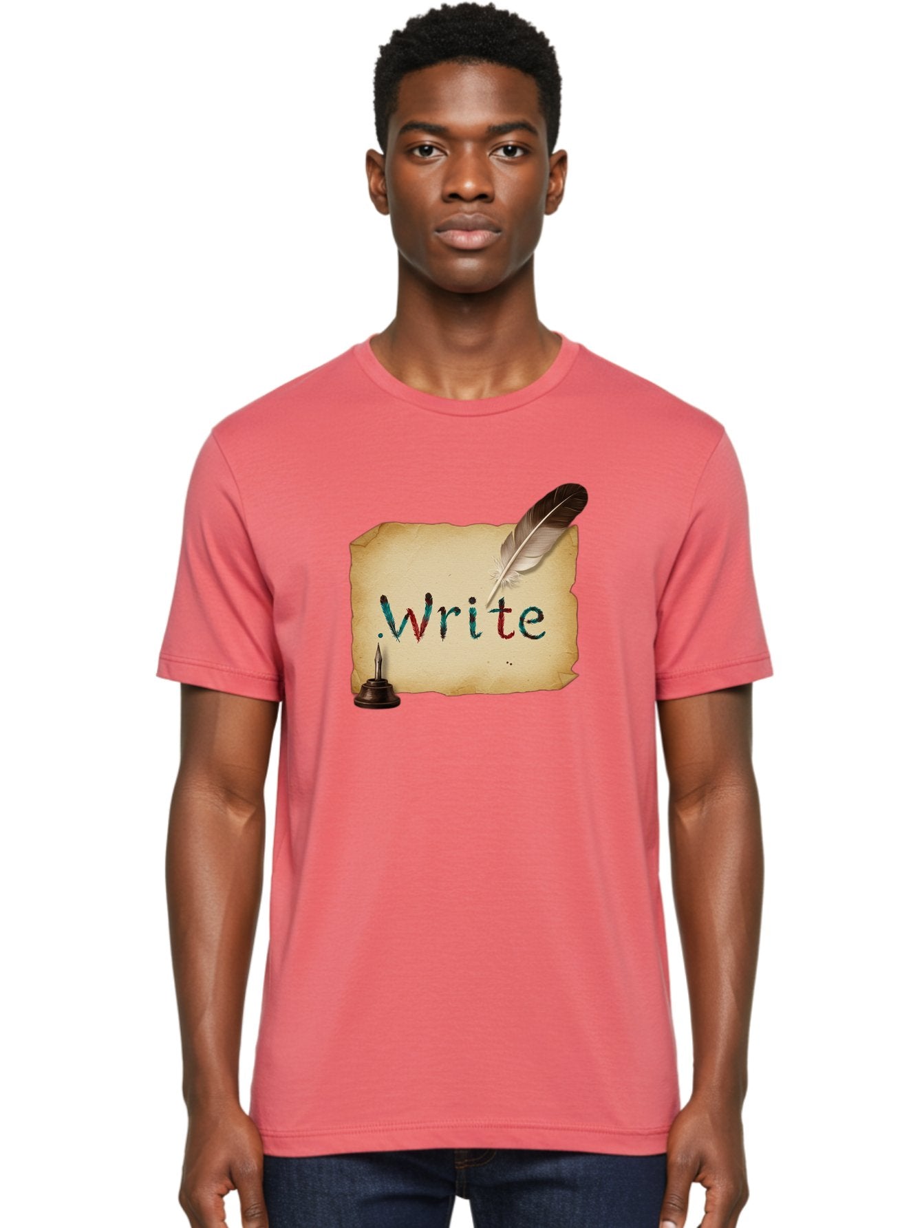 Write Men'S Graphic Tee, 100% Cotton, Comfortable Casual Summer Wear, Machine Washable, Vintage Camera, Old Camera, Antique Camera, Black Camera, Classic Photography, Photography Equipment, Nostalgic Device, Film Camera, Camera Art Baj316 21