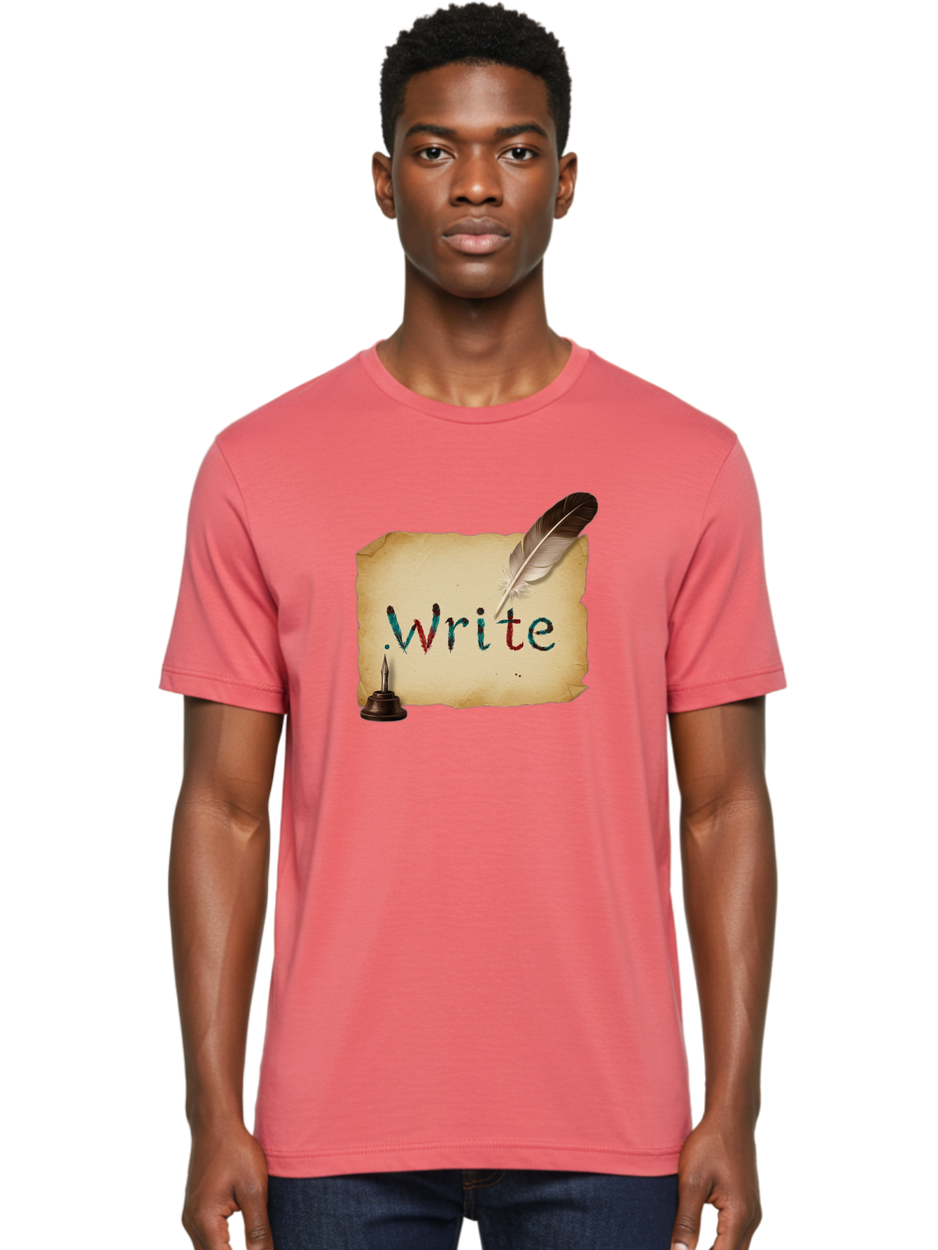 Write Men'S Graphic Tee, 100% Cotton, Comfortable Casual Summer Wear, Machine Washable, Vintage Camera, Old Camera, Antique Camera, Black Camera, Classic Photography, Photography Equipment, Nostalgic Device, Film Camera, Camera Art Baj316 25