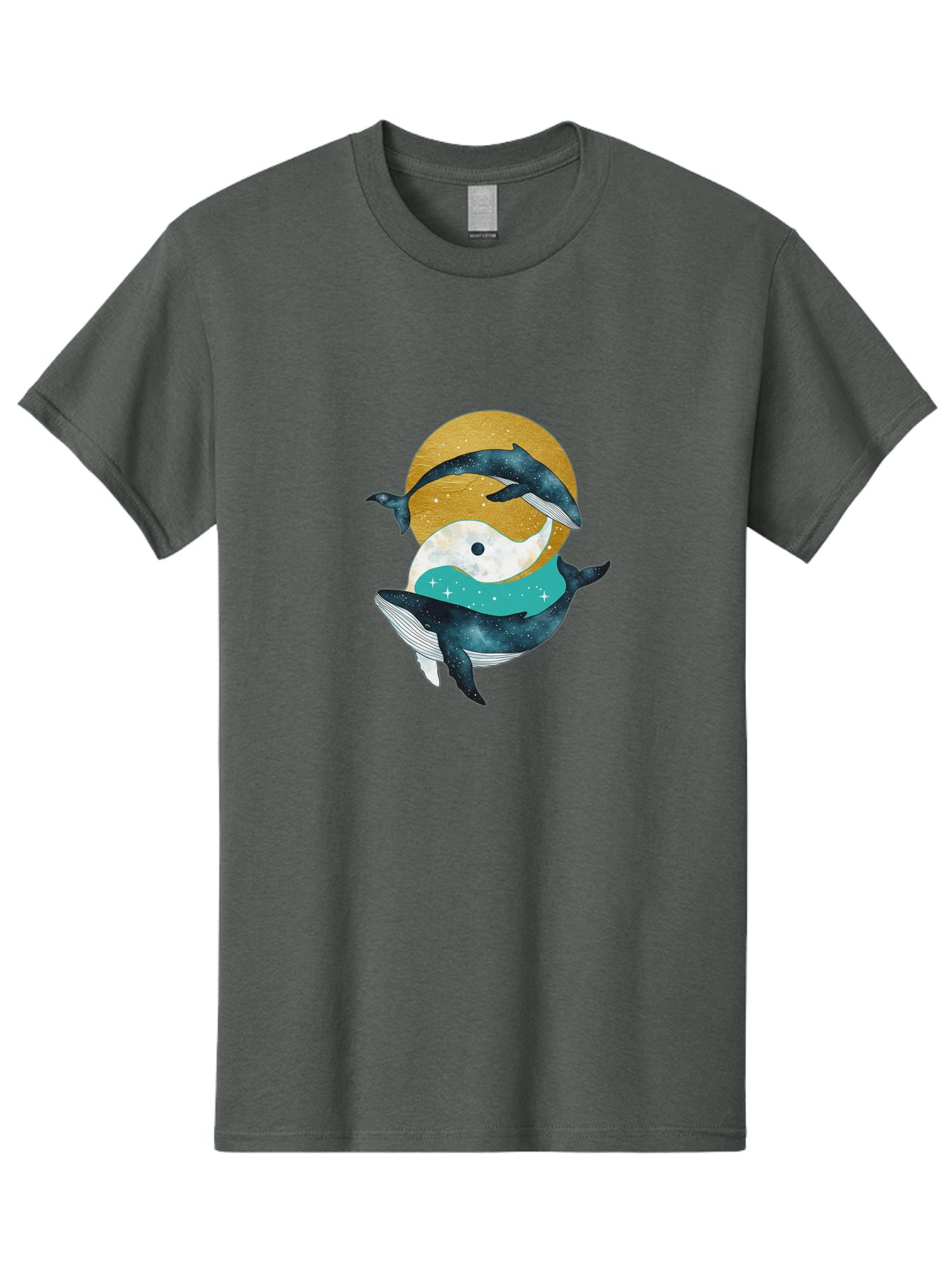 Yin-Yang-Dolphins Men'S Graphic Tee, 100% Cotton, Comfortable Casual Summer Wear, Machine Washable, Vintage Camera, Old Camera, Antique Camera, Black Camera, Classic Photography, Photography Equipment, Nostalgic Device, Film Camera, Camera Art Baj317 7