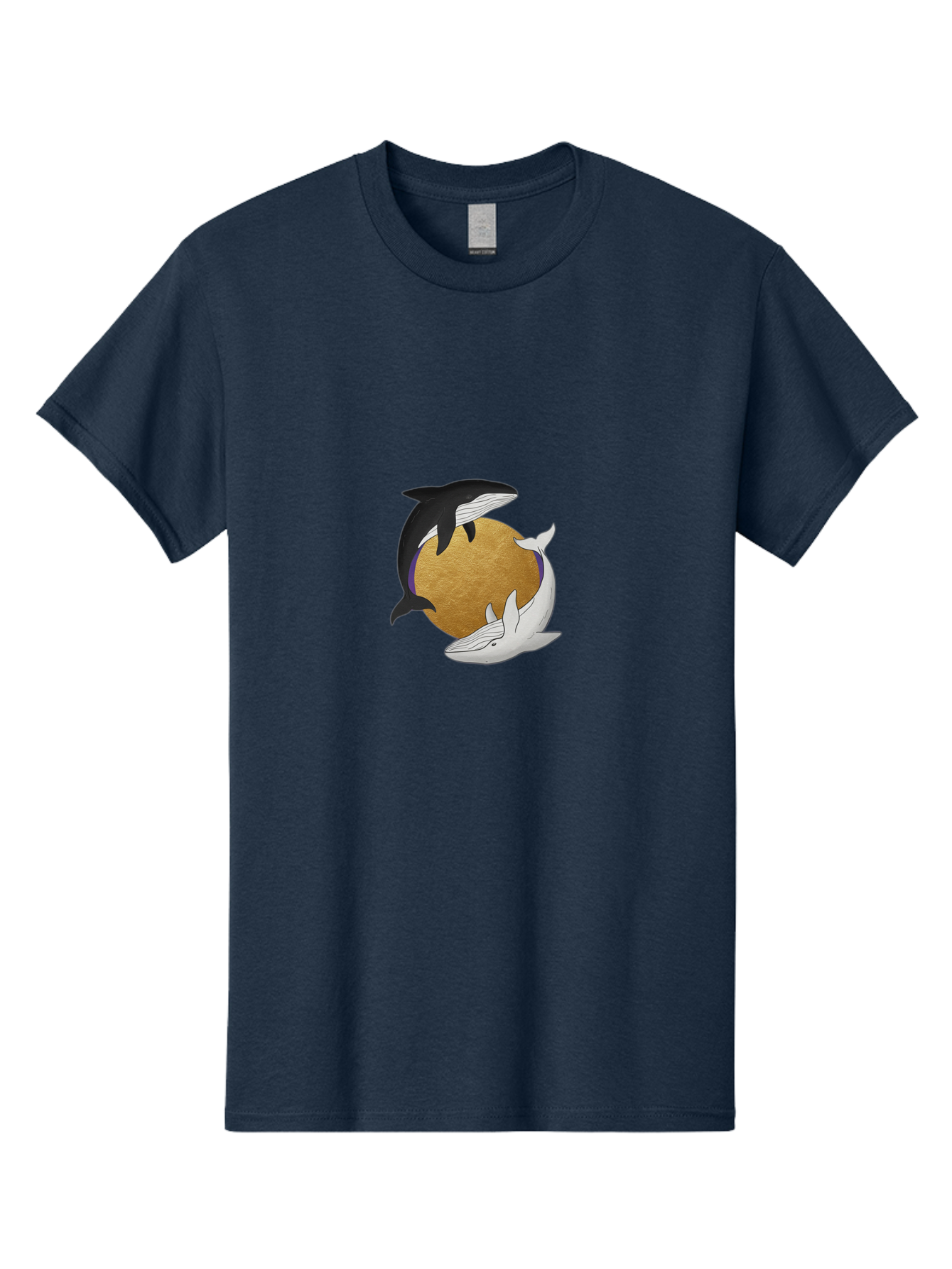 Yin-Yang-Whales Men'S Graphic Tee, 100% Cotton, Comfortable Casual Summer Wear, Machine Washable, Vintage Camera, Old Camera, Antique Camera, Black Camera, Classic Photography, Photography Equipment, Nostalgic Device, Film Camera, Camera Art Baj318 7