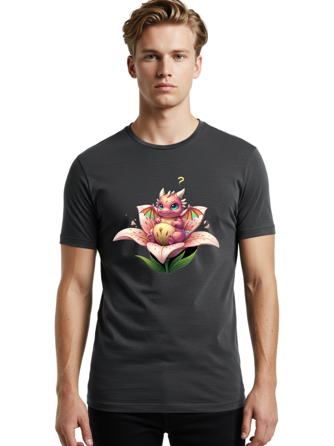 Baby-Dragon-On-Lily Men'S Graphic Tee, 100% Cotton, Comfortable Casual Summer Wear, Machine Washable, Vintage Camera, Old Camera, Antique Camera, Black Camera, Classic Photography, Photography Equipment, Nostalgic Device, Film Camera, Baj325 27