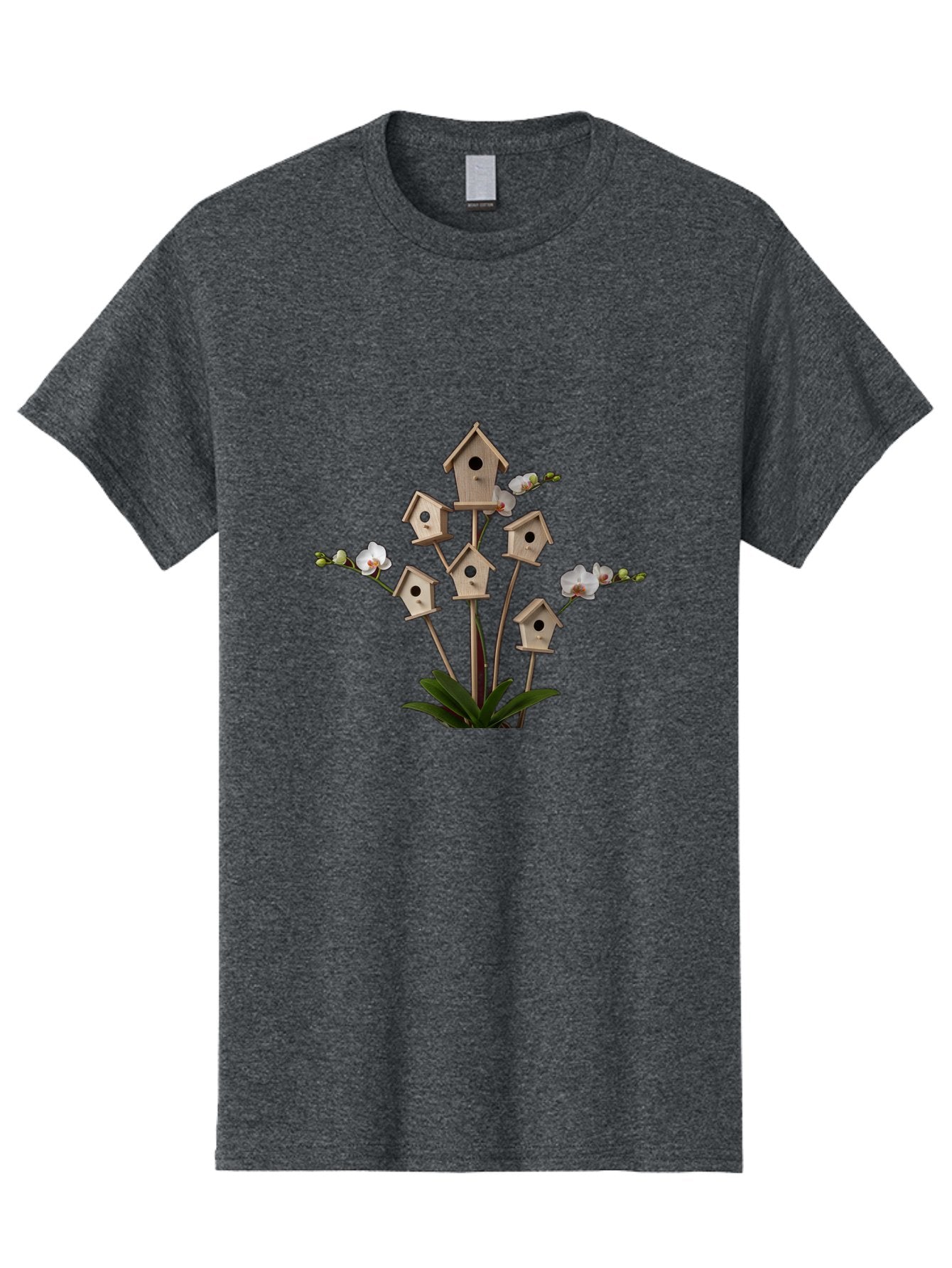 Birdhouse-Bouquet Men'S Graphic Tee, 100% Cotton, Comfortable Casual Summer Wear, Machine Washable, Vintage Camera, Old Camera, Antique Camera, Black Camera, Classic Photography, Photography Equipment, Nostalgic Device, Film Camera, Camera Art Baj327 9