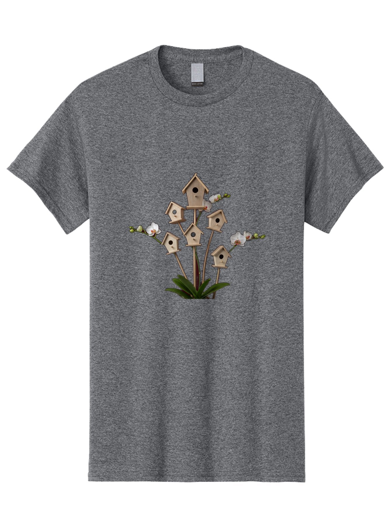 Birdhouse-Bouquet Men'S Graphic Tee, 100% Cotton, Comfortable Casual Summer Wear, Machine Washable, Vintage Camera, Old Camera, Antique Camera, Black Camera, Classic Photography, Photography Equipment, Nostalgic Device, Film Camera, Camera Art Baj327 13