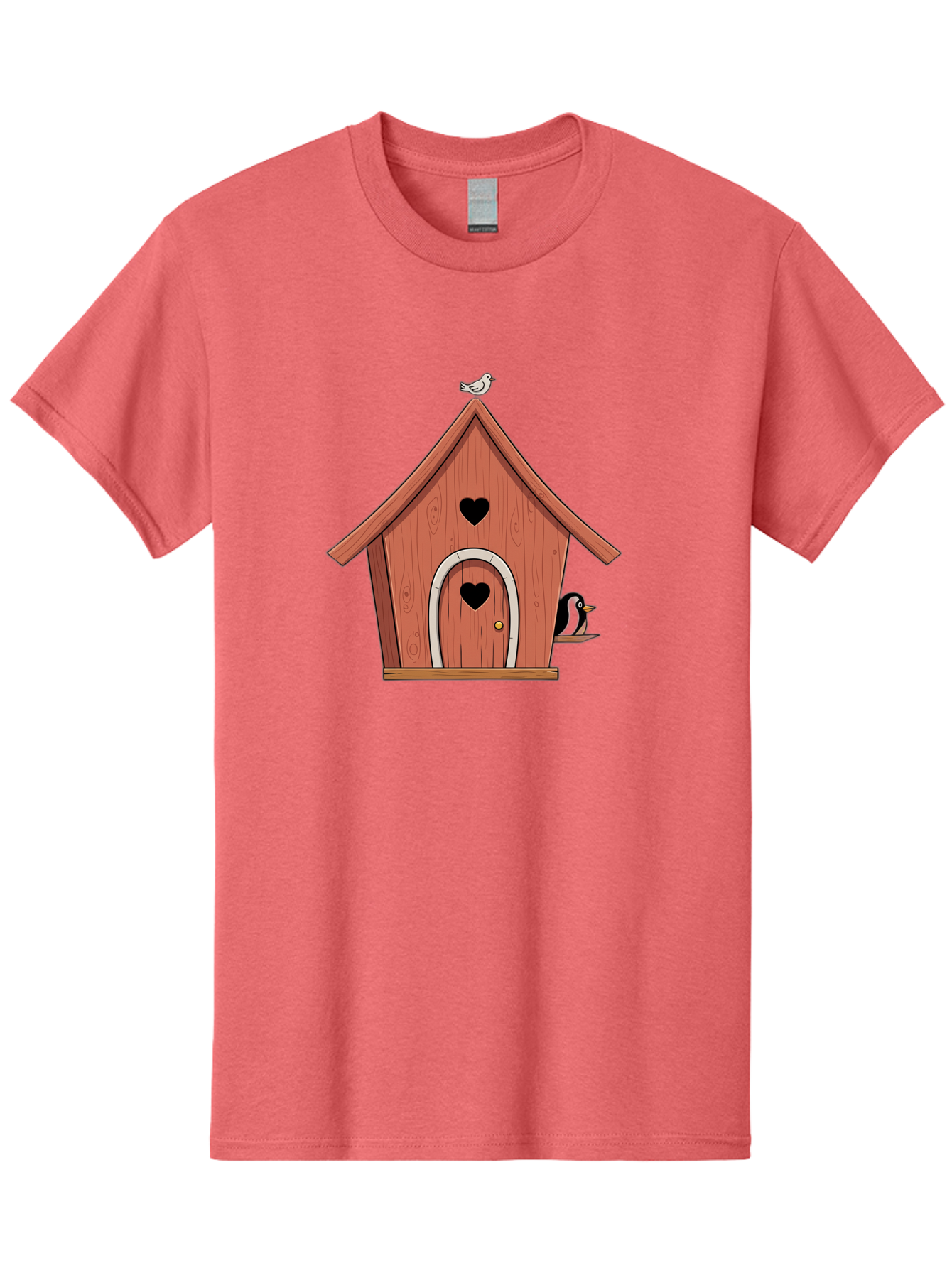Birdhouse-With-Heart-Shaped-Windows Men'S Graphic Tee, 100% Cotton, Comfortable Casual Summer Wear, Machine Washable, Vintage Camera, Old Camera, Antique Camera, Black Camera, Classic Photography, Photography Equipment, Nostalgic Device, Baj328 5