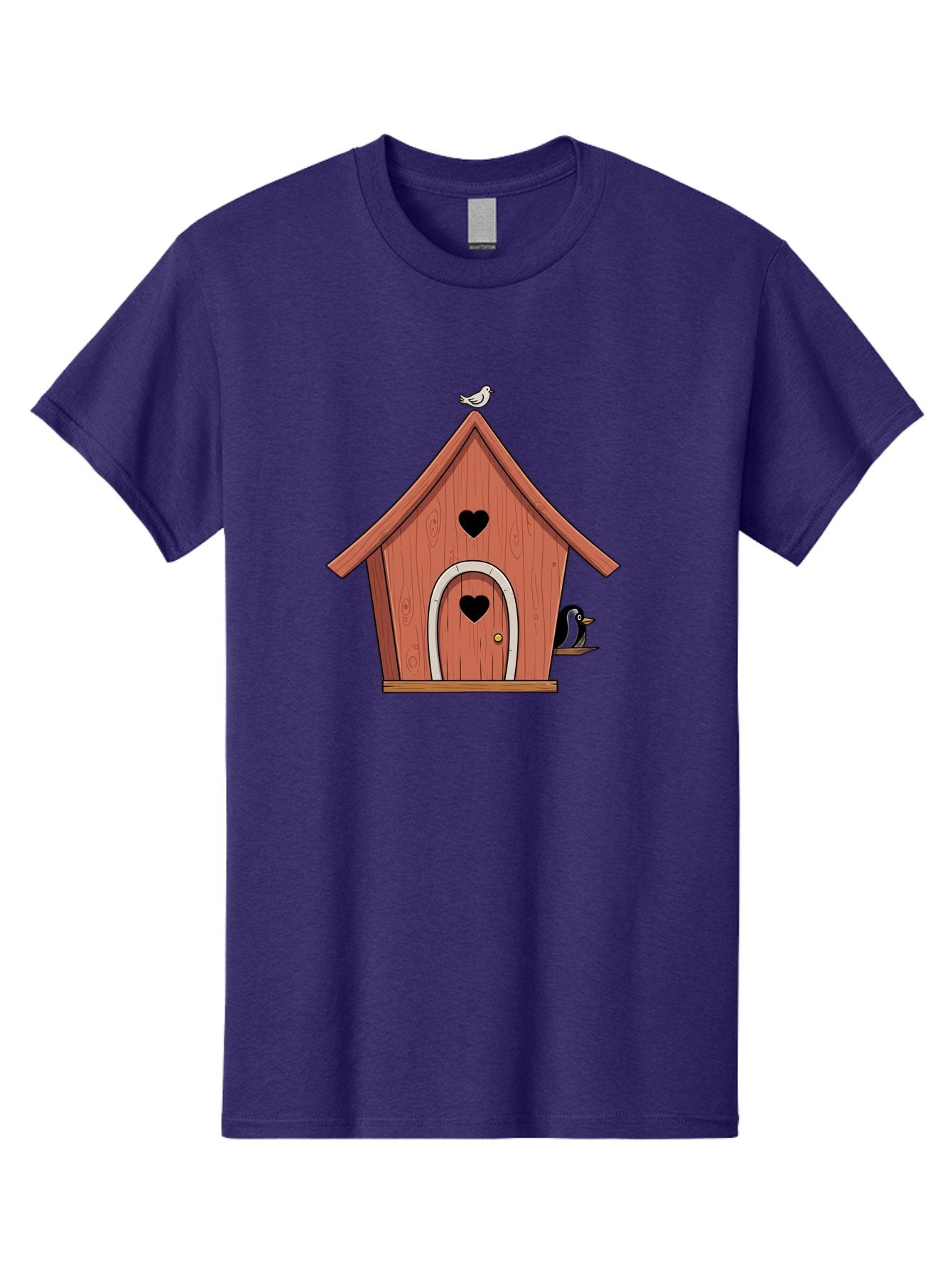 Birdhouse-With-Heart-Shaped-Windows Men'S Graphic Tee, 100% Cotton, Comfortable Casual Summer Wear, Machine Washable, Vintage Camera, Old Camera, Antique Camera, Black Camera, Classic Photography, Photography Equipment, Nostalgic Device, Baj328 8