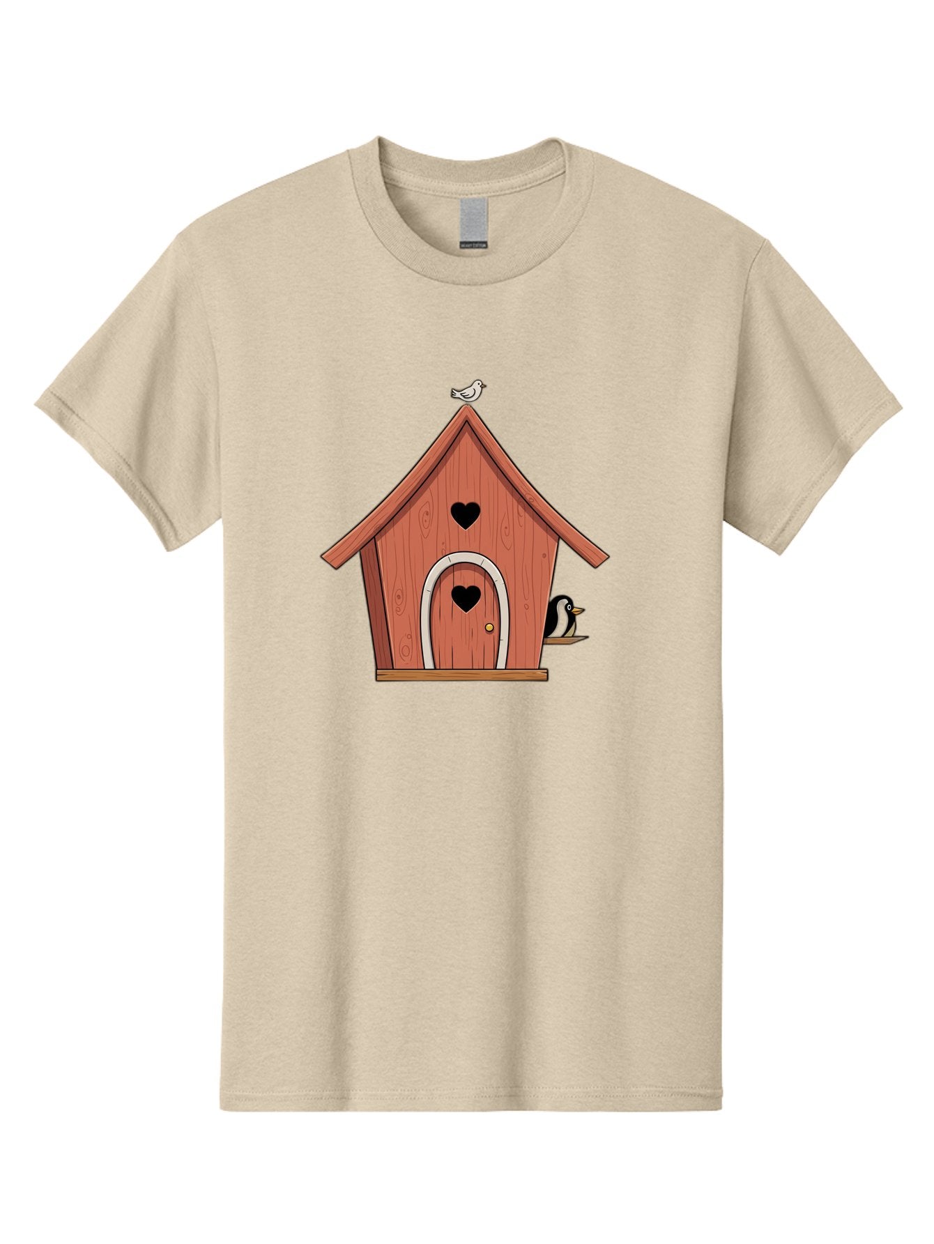 Birdhouse-With-Heart-Shaped-Windows Men'S Graphic Tee, 100% Cotton, Comfortable Casual Summer Wear, Machine Washable, Vintage Camera, Old Camera, Antique Camera, Black Camera, Classic Photography, Photography Equipment, Nostalgic Device, Baj328 15