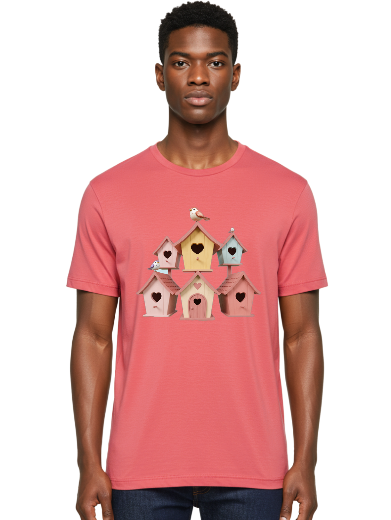 Birdhouses Men'S Graphic Tee, 100% Cotton, Comfortable Casual Summer Wear, Machine Washable, Vintage Camera, Old Camera, Antique Camera, Black Camera, Classic Photography, Photography Equipment, Nostalgic Device, Film Camera, Camera Art Baj332 23