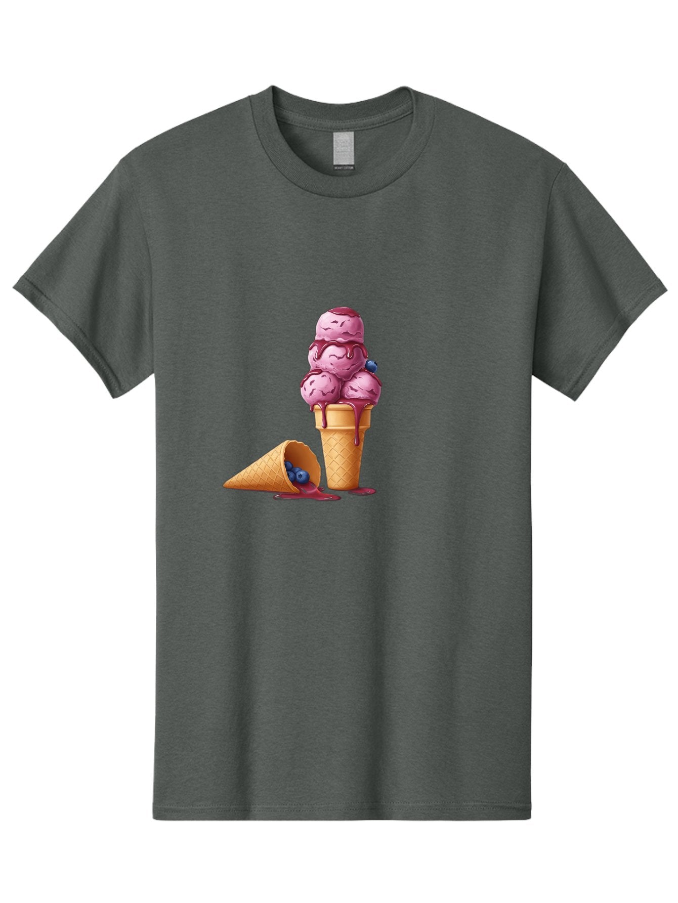 Blueberry-Ice-Cream Men'S Graphic Tee, 100% Cotton, Comfortable Casual Summer Wear, Machine Washable, Vintage Camera, Old Camera, Antique Camera, Black Camera, Classic Photography, Photography Equipment, Nostalgic Device, Film Camera, Baj338 10