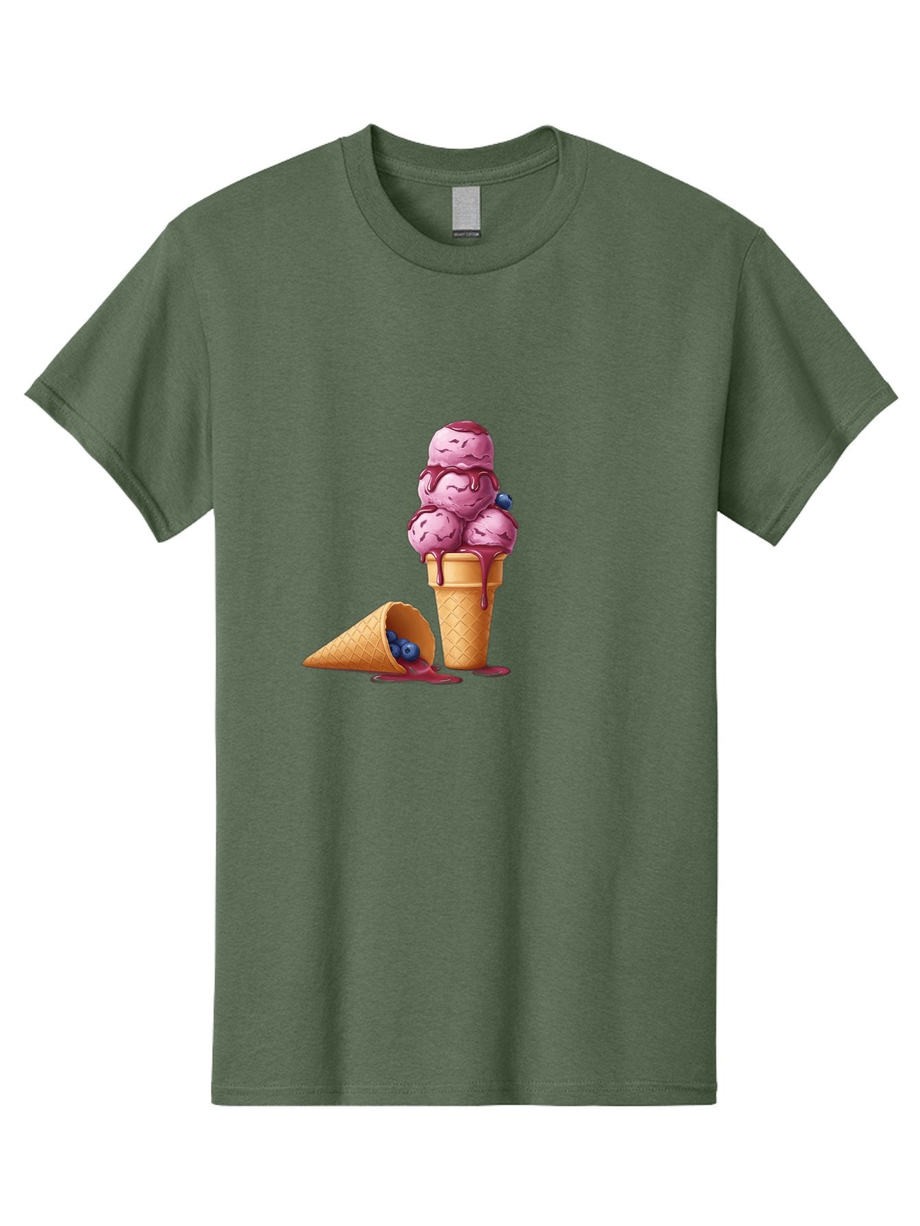 Blueberry-Ice-Cream Men'S Graphic Tee, 100% Cotton, Comfortable Casual Summer Wear, Machine Washable, Vintage Camera, Old Camera, Antique Camera, Black Camera, Classic Photography, Photography Equipment, Nostalgic Device, Film Camera, Baj338 15
