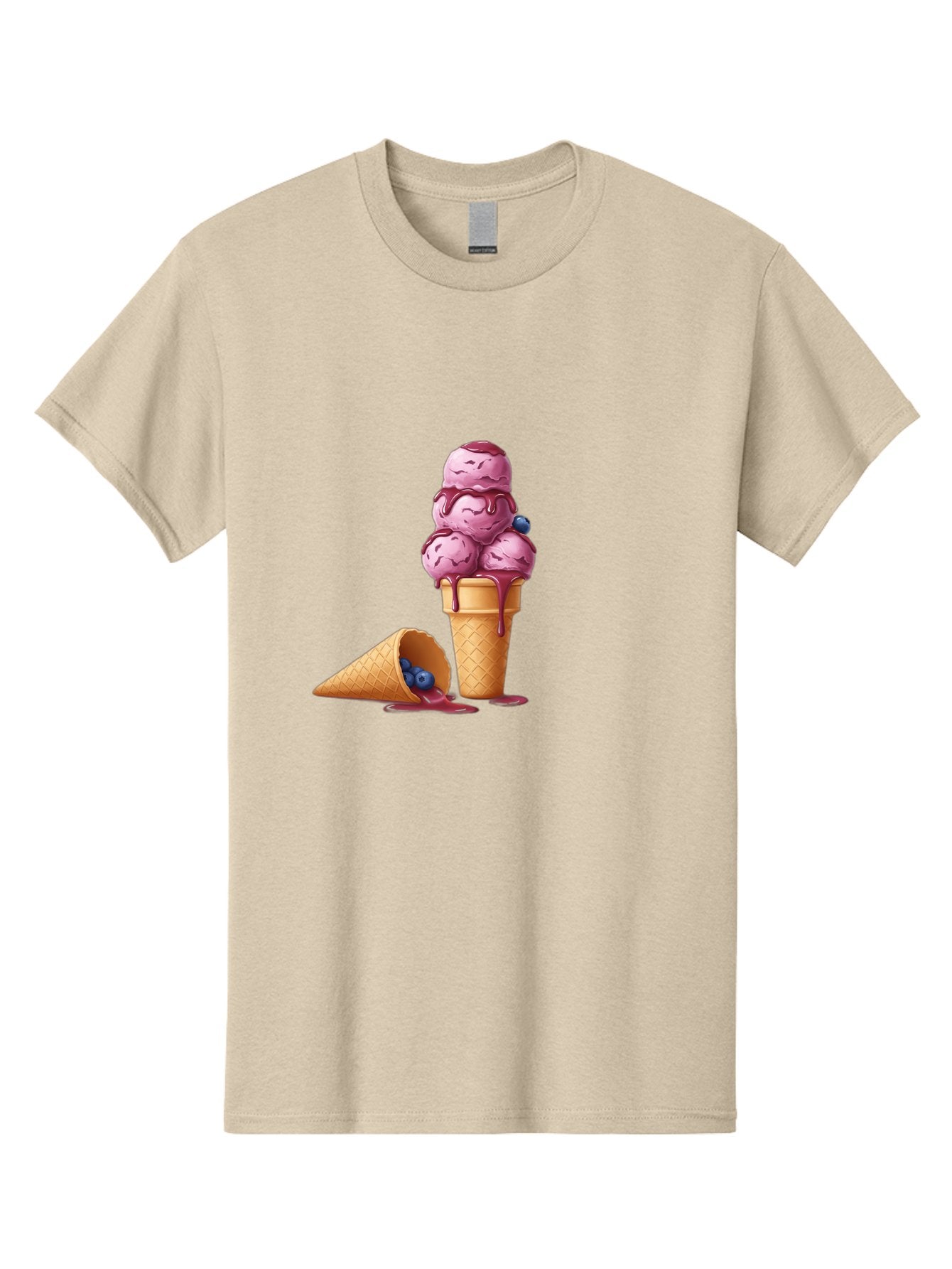 Blueberry-Ice-Cream Men'S Graphic Tee, 100% Cotton, Comfortable Casual Summer Wear, Machine Washable, Vintage Camera, Old Camera, Antique Camera, Black Camera, Classic Photography, Photography Equipment, Nostalgic Device, Film Camera, Baj338 14