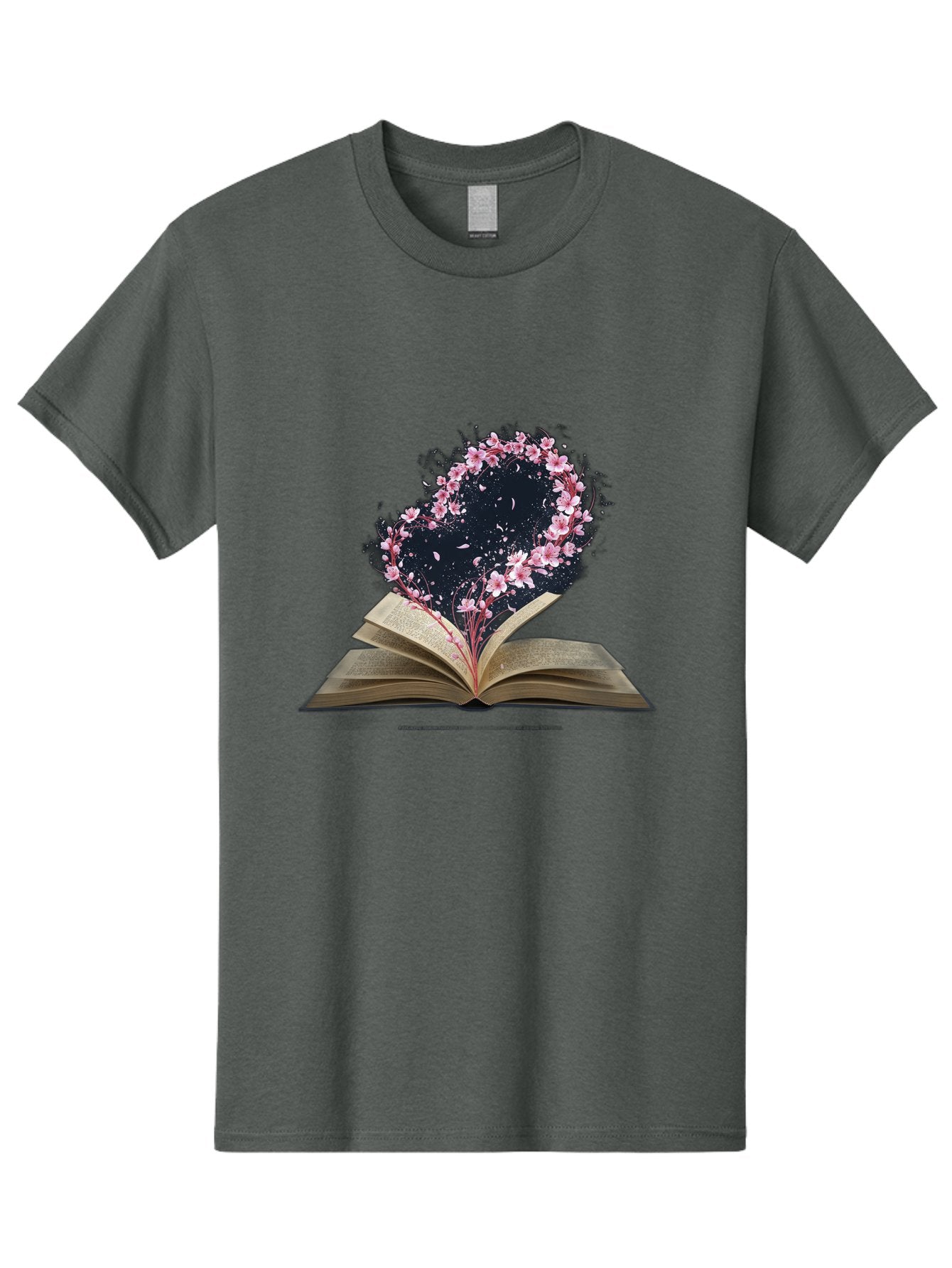 Book-With-Cherry-Blossom-Tree Men'S Graphic Tee, 100% Cotton, Comfortable Casual Summer Wear, Machine Washable, Vintage Camera, Old Camera, Antique Camera, Black Camera, Classic Photography, Photography Equipment, Nostalgic Device, Baj339 11