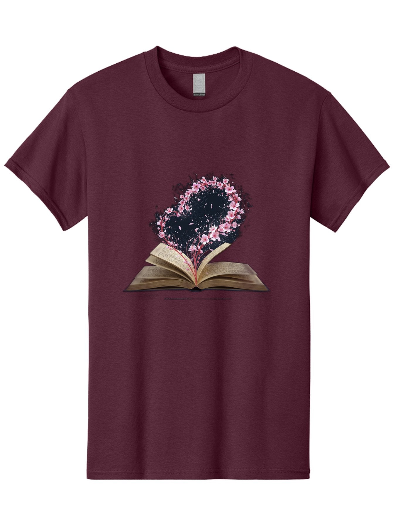 Book-With-Cherry-Blossom-Tree Men'S Graphic Tee, 100% Cotton, Comfortable Casual Summer Wear, Machine Washable, Vintage Camera, Old Camera, Antique Camera, Black Camera, Classic Photography, Photography Equipment, Nostalgic Device, Baj339 6