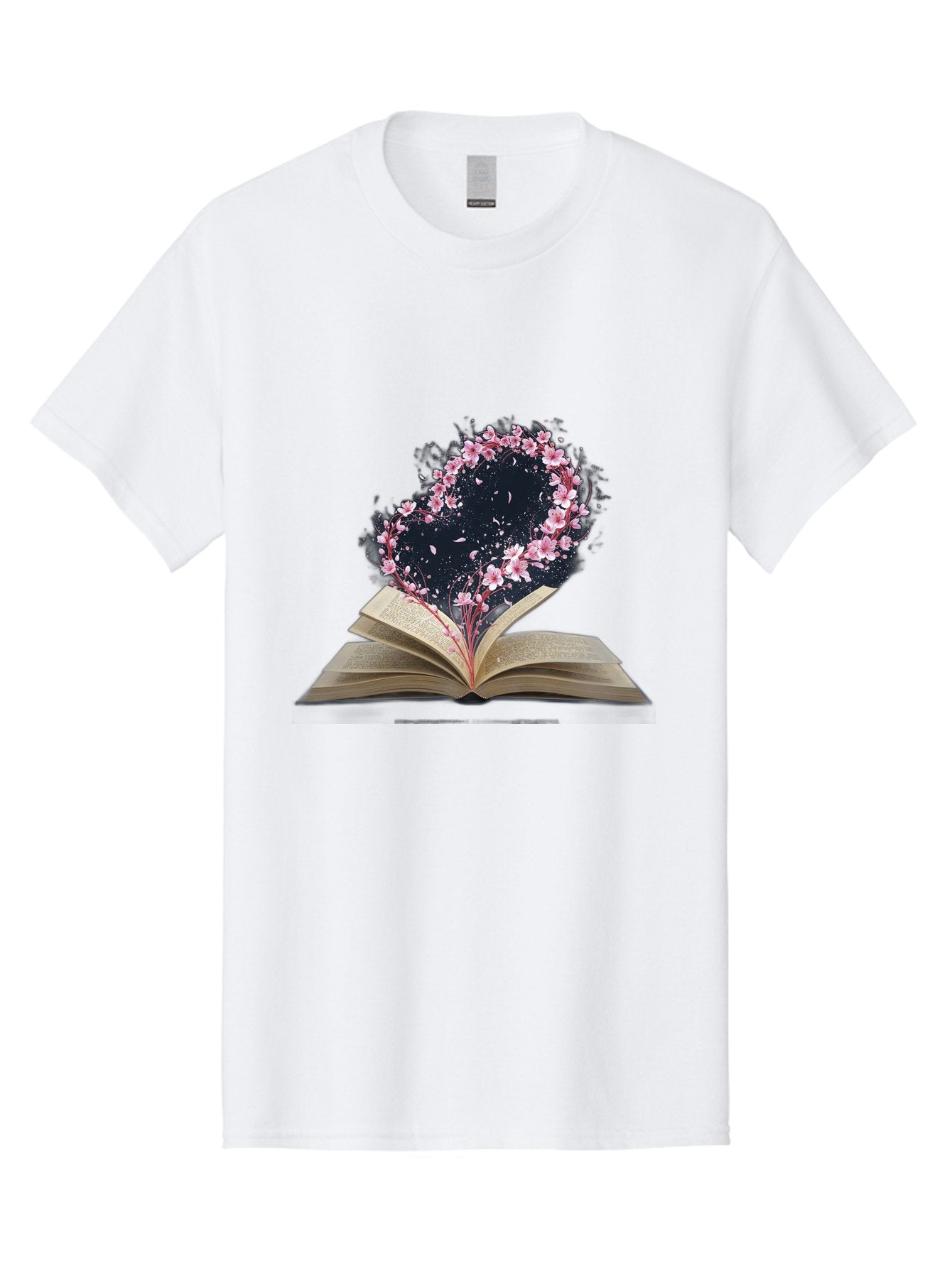 Book-With-Cherry-Blossom-Tree Men'S Graphic Tee, 100% Cotton, Comfortable Casual Summer Wear, Machine Washable, Vintage Camera, Old Camera, Antique Camera, Black Camera, Classic Photography, Photography Equipment, Nostalgic Device, Baj339 13
