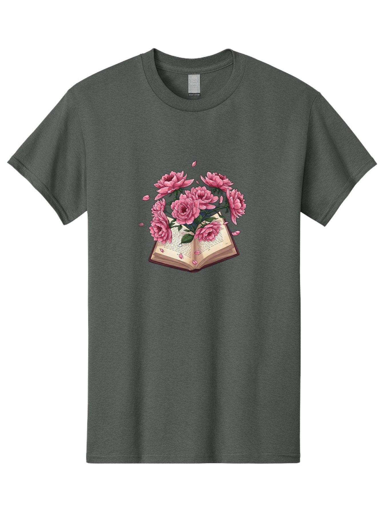 Book-With-Pink-Roses Men'S Graphic Tee, 100% Cotton, Comfortable Casual Summer Wear, Machine Washable, Vintage Camera, Old Camera, Antique Camera, Black Camera, Classic Photography, Photography Equipment, Nostalgic Device, Film Camera, Baj340 9
