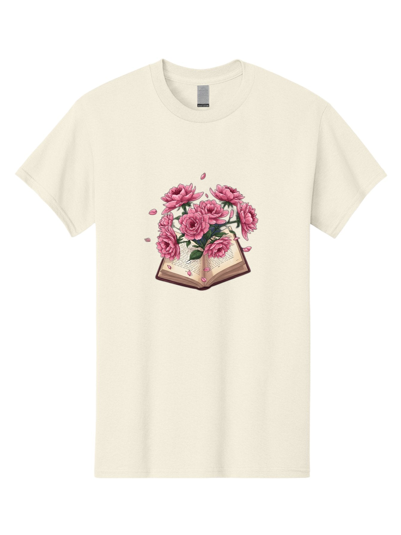 Book-With-Pink-Roses Men'S Graphic Tee, 100% Cotton, Comfortable Casual Summer Wear, Machine Washable, Vintage Camera, Old Camera, Antique Camera, Black Camera, Classic Photography, Photography Equipment, Nostalgic Device, Film Camera, Baj340 4