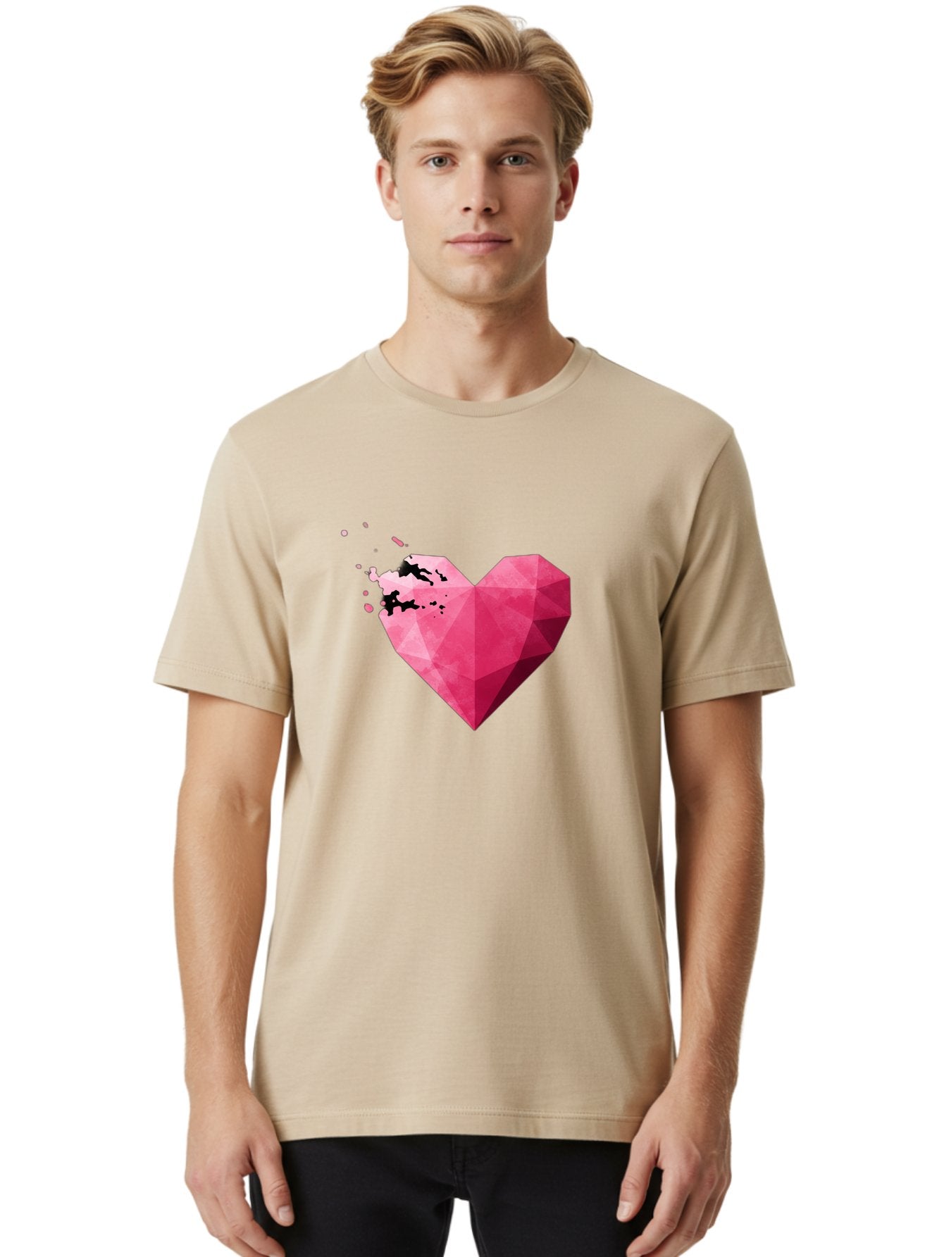 Broken-Heart-1 Men'S Graphic Tee, 100% Cotton, Comfortable Casual Summer Wear, Machine Washable, Vintage Camera, Old Camera, Antique Camera, Black Camera, Classic Photography, Photography Equipment, Nostalgic Device, Film Camera, Camera Art Baj343 29