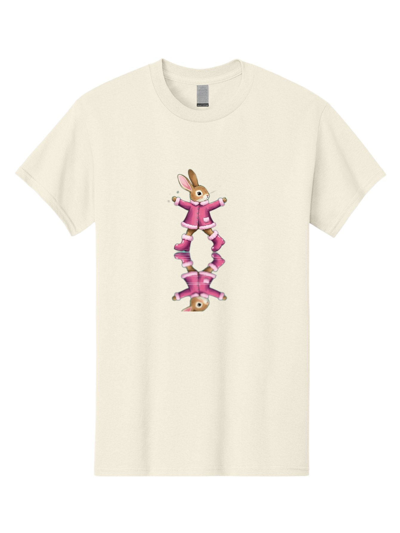 Bunny-In-Pink-Jacket Men'S Graphic Tee, 100% Cotton, Comfortable Casual Summer Wear, Machine Washable, Vintage Camera, Old Camera, Antique Camera, Black Camera, Classic Photography, Photography Equipment, Nostalgic Device, Film Camera, Baj347 3