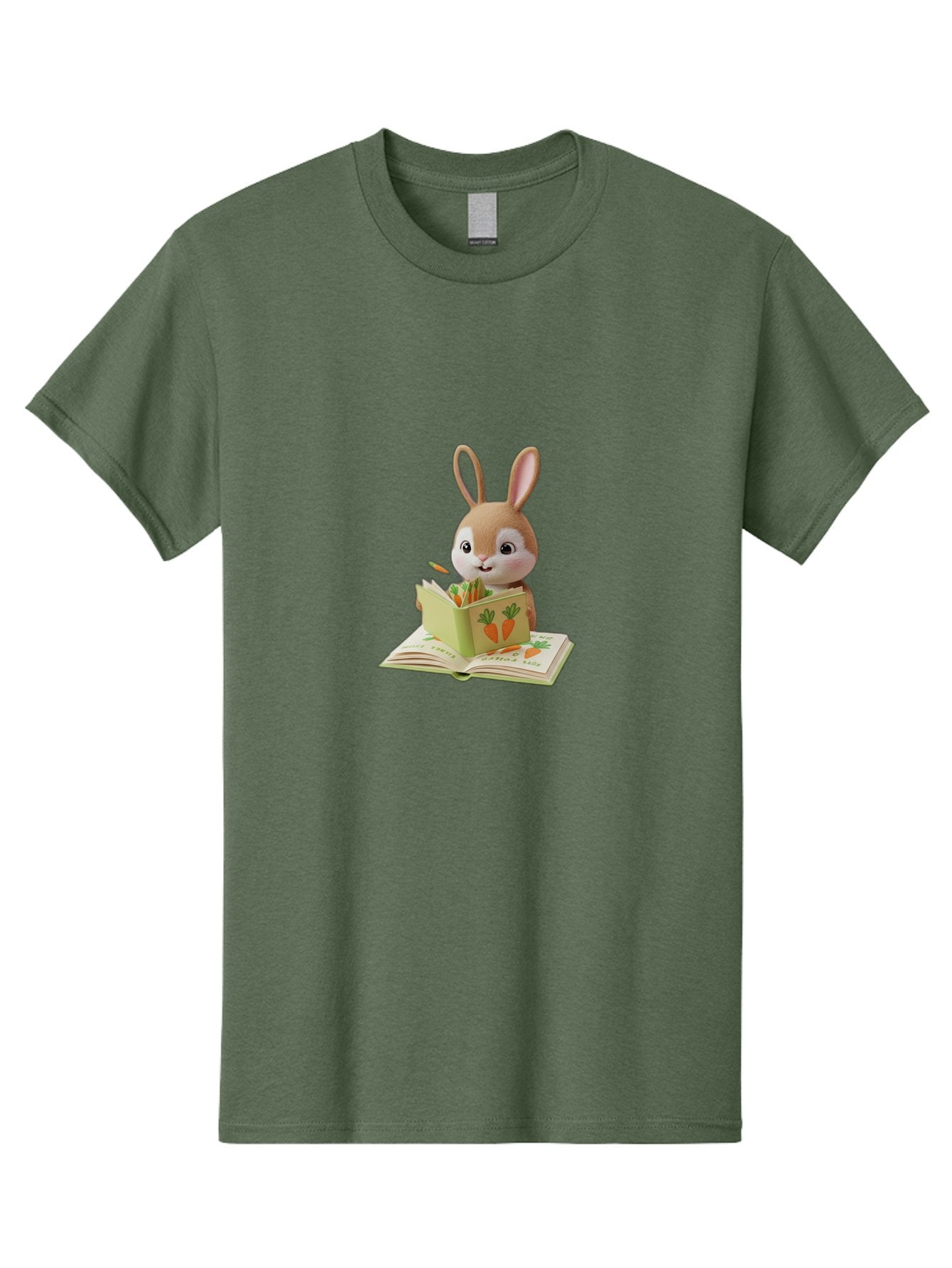 Bunny-Reading-Carrot-Book Men'S Graphic Tee, 100% Cotton, Comfortable Casual Summer Wear, Machine Washable, Vintage Camera, Old Camera, Antique Camera, Black Camera, Classic Photography, Photography Equipment, Nostalgic Device, Film Camera, Baj348