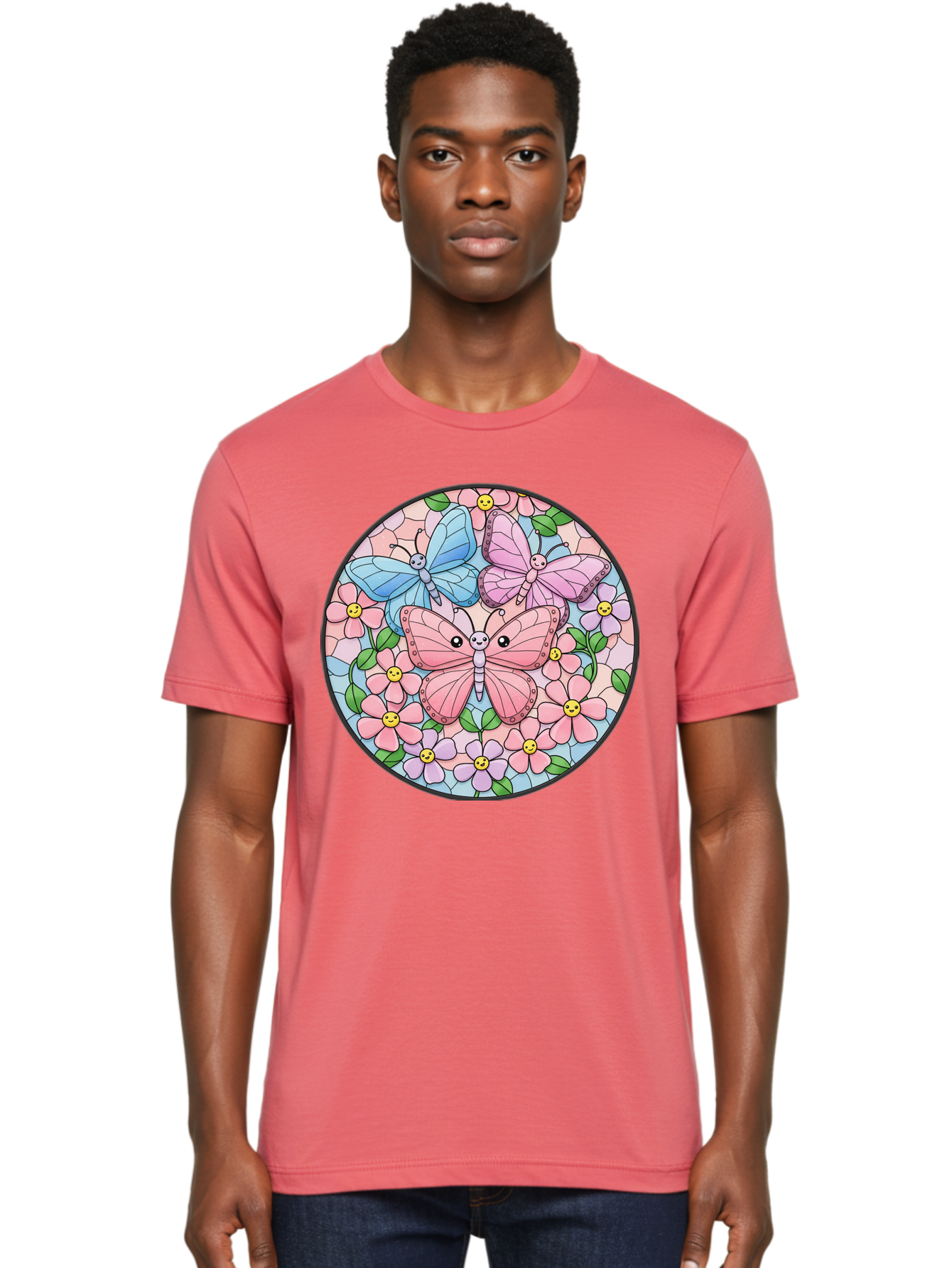 Butterflies-And-Flowers Men'S Graphic Tee, 100% Cotton, Comfortable Casual Summer Wear, Machine Washable, Vintage Camera, Old Camera, Antique Camera, Black Camera, Classic Photography, Photography Equipment, Nostalgic Device, Film Camera, Baj350 30
