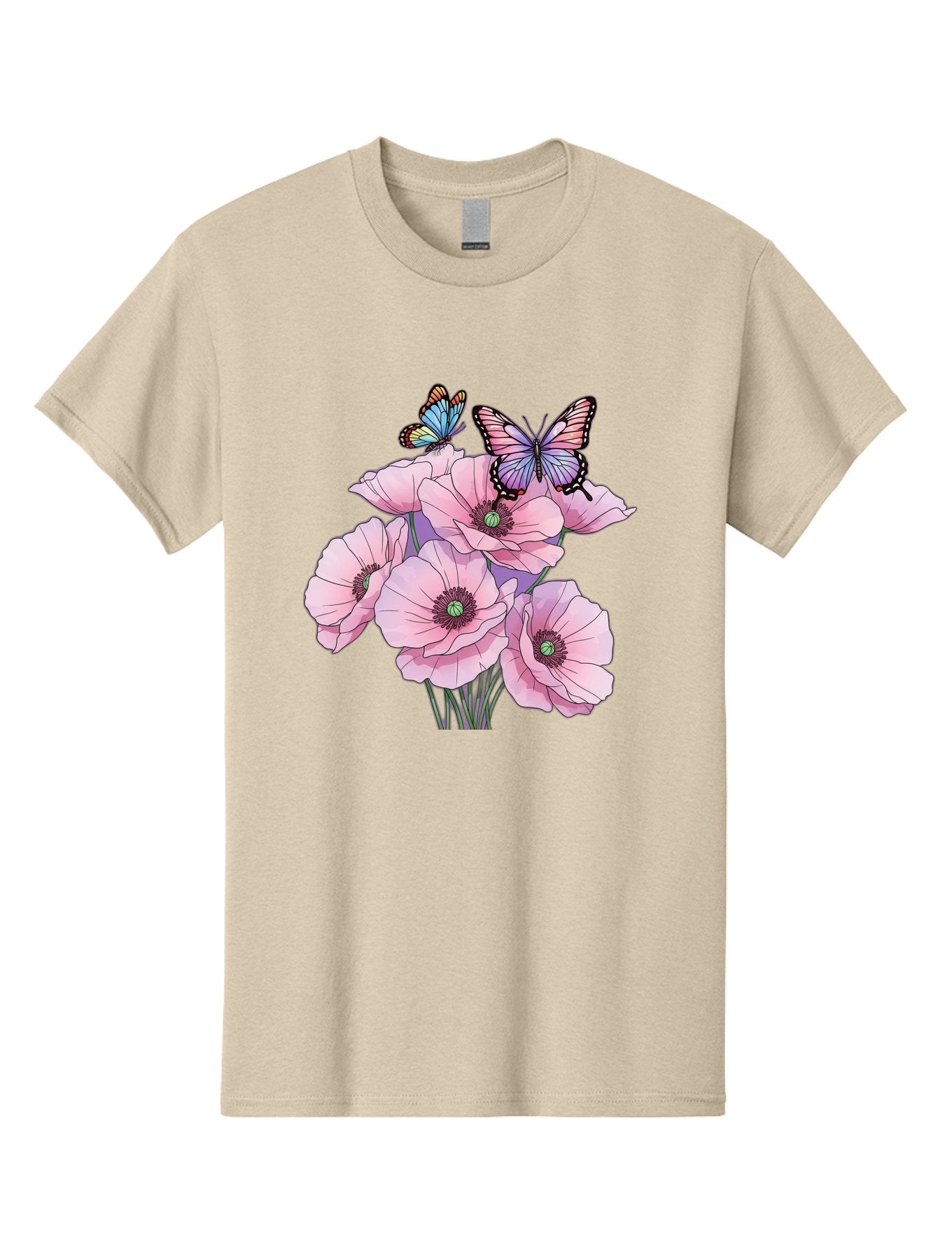 Butterflies-And-Poppies Men'S Graphic Tee, 100% Cotton, Comfortable Casual Summer Wear, Machine Washable, Vintage Camera, Old Camera, Antique Camera, Black Camera, Classic Photography, Photography Equipment, Nostalgic Device, Film Camera, Baj351 7