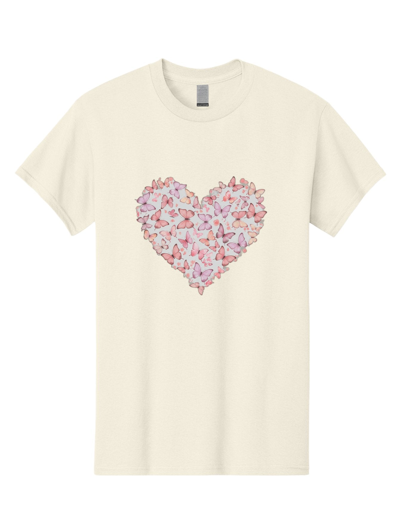 Butterflies-Heart-1 Men'S Graphic Tee, 100% Cotton, Comfortable Casual Summer Wear, Machine Washable, Vintage Camera, Old Camera, Antique Camera, Black Camera, Classic Photography, Photography Equipment, Nostalgic Device, Film Camera, Baj352 4