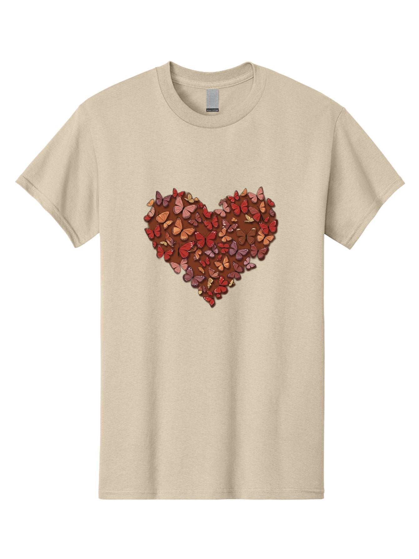 Butterflies-Heart-2 Men'S Graphic Tee, 100% Cotton, Comfortable Casual Summer Wear, Machine Washable, Vintage Camera, Old Camera, Antique Camera, Black Camera, Classic Photography, Photography Equipment, Nostalgic Device, Film Camera, Baj353 10